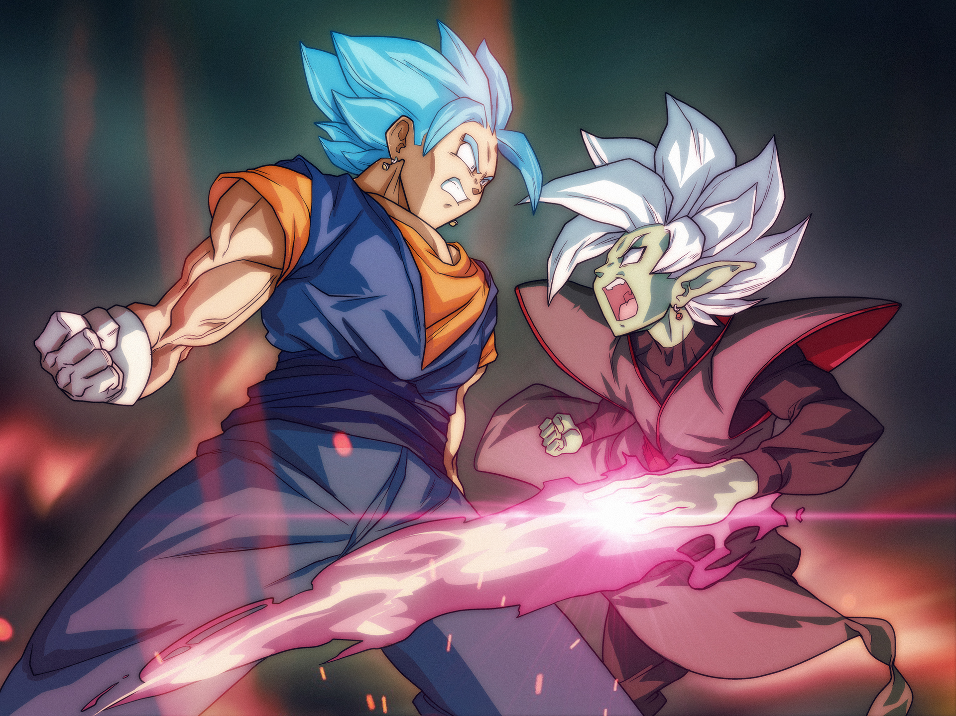 Vegito Vs Zamasu