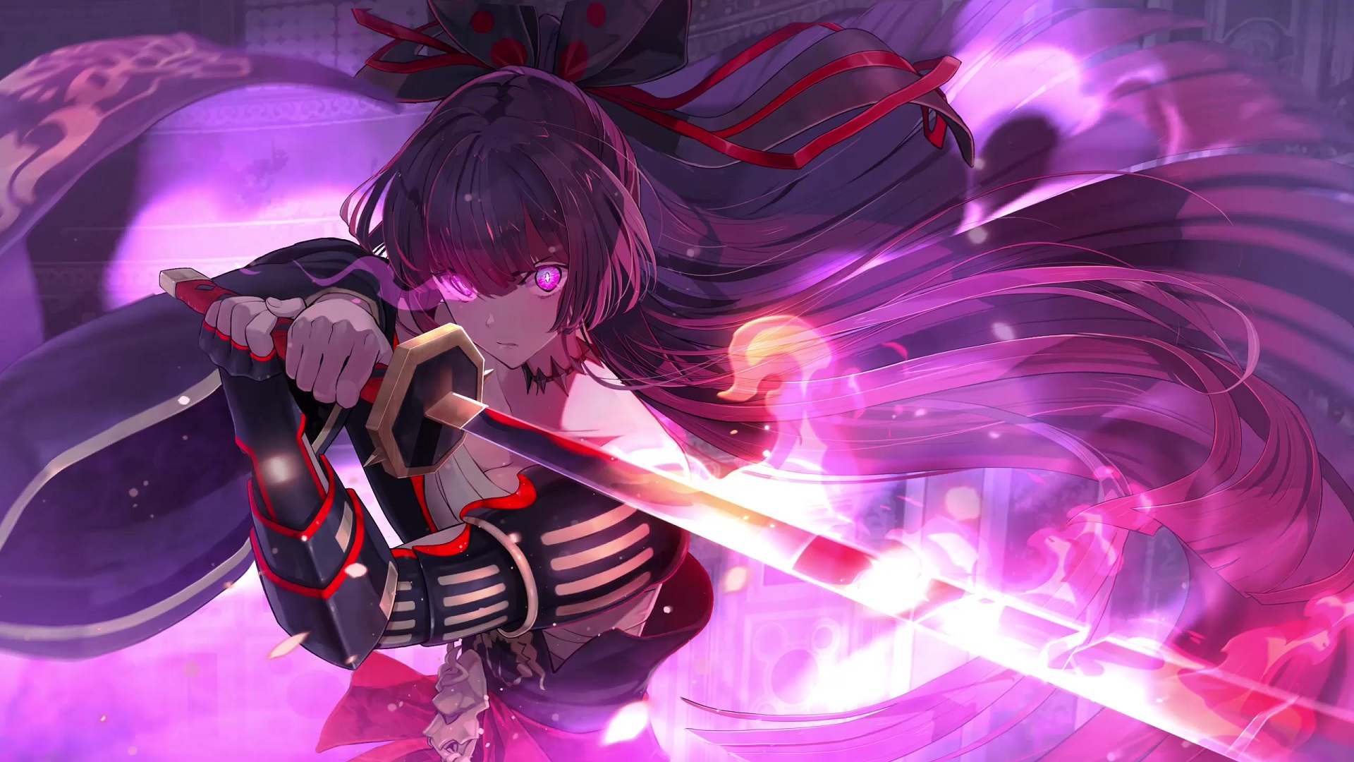 Hokushin Mei Houkai Gakuen Live Wallpaper