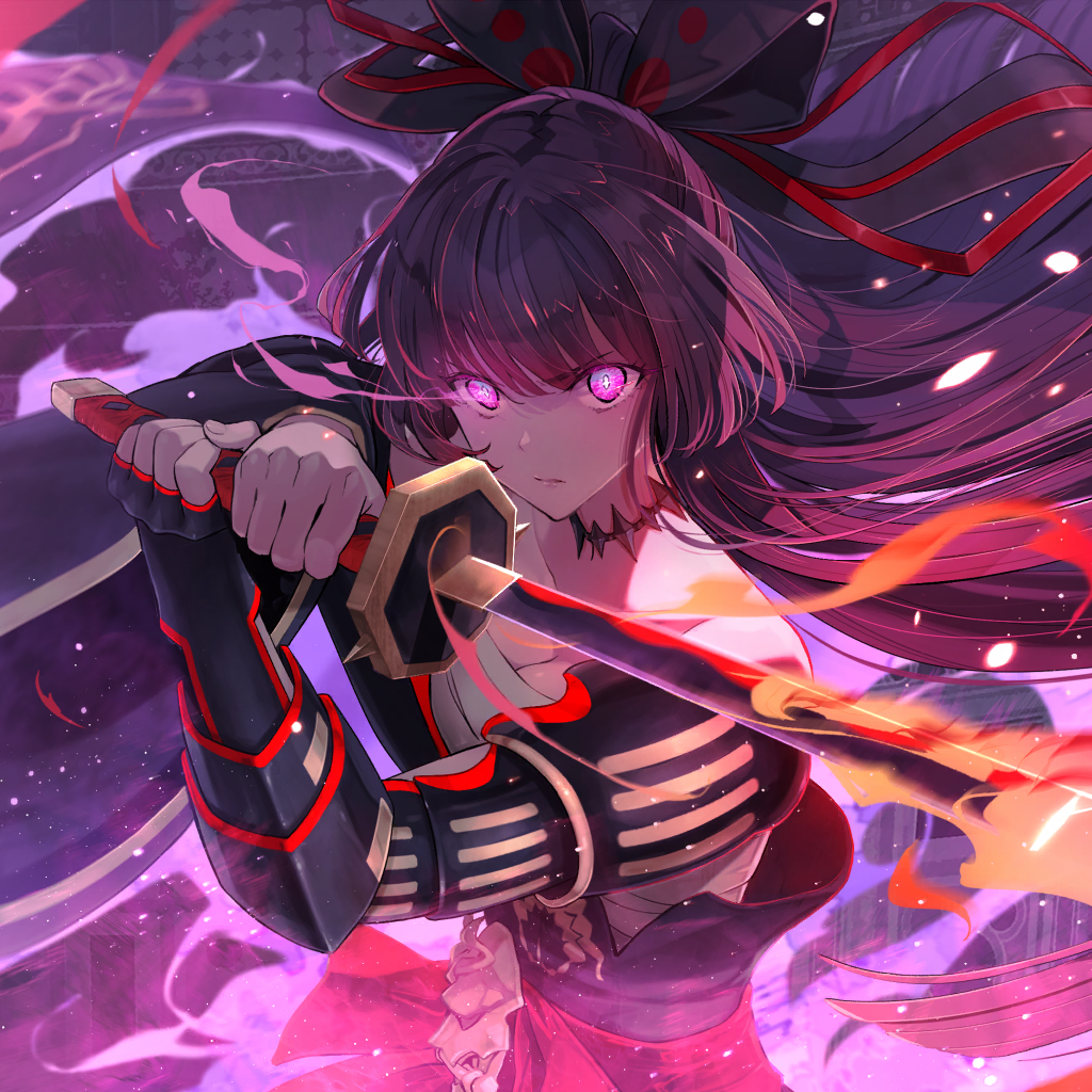 Hokushin Mei Demon Flame Sword