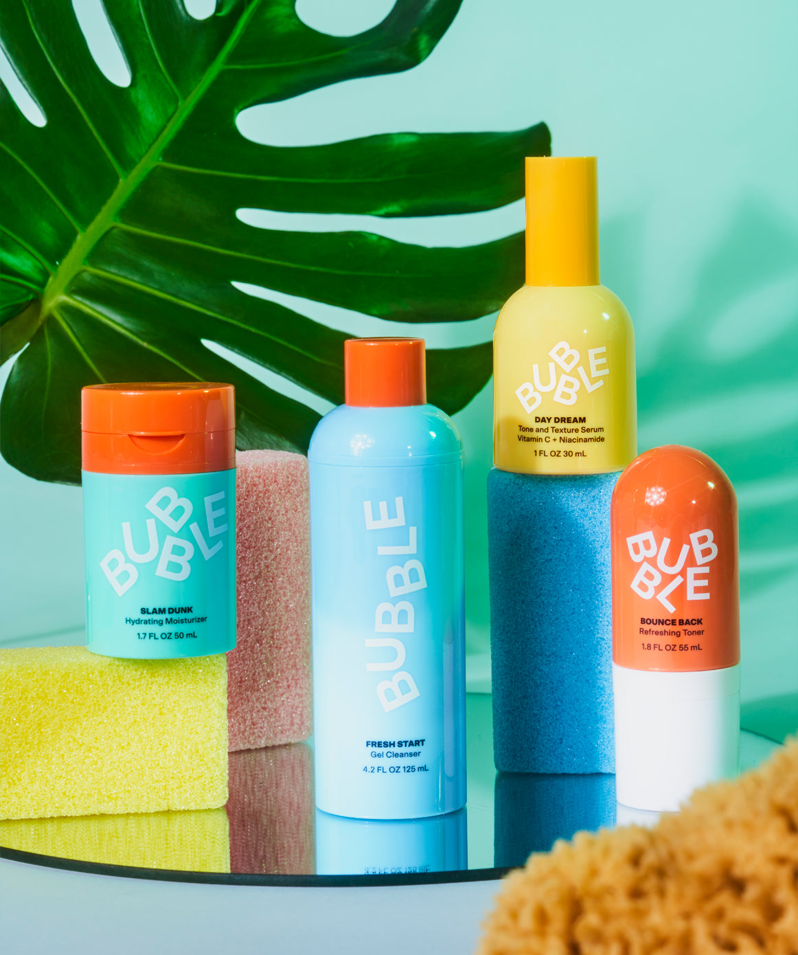 Bubble Skincare. Rise & Shine Skin Brightening Daily Skincare Routine Set