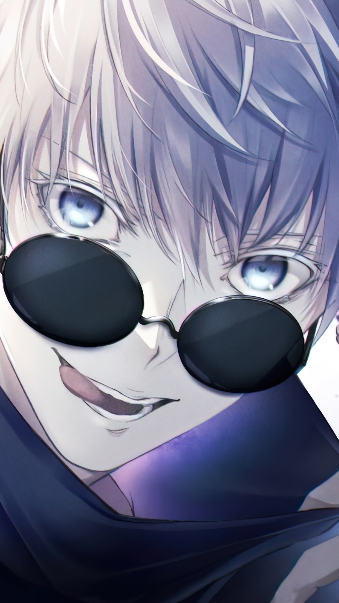 Mobile wallpaper: Anime, Glasses, Blue Eyes, Satoru Gojo, Jujutsu Kaisen, 1429495 download the picture for free