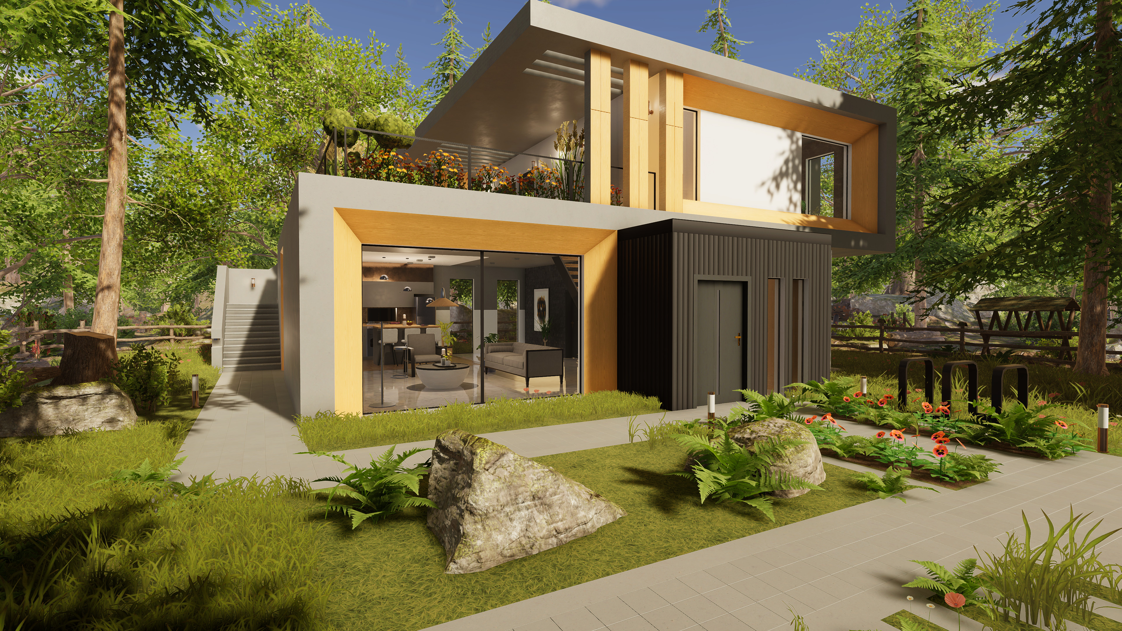 Video Game House Flipper 2 4k Ultra HD Wallpaper