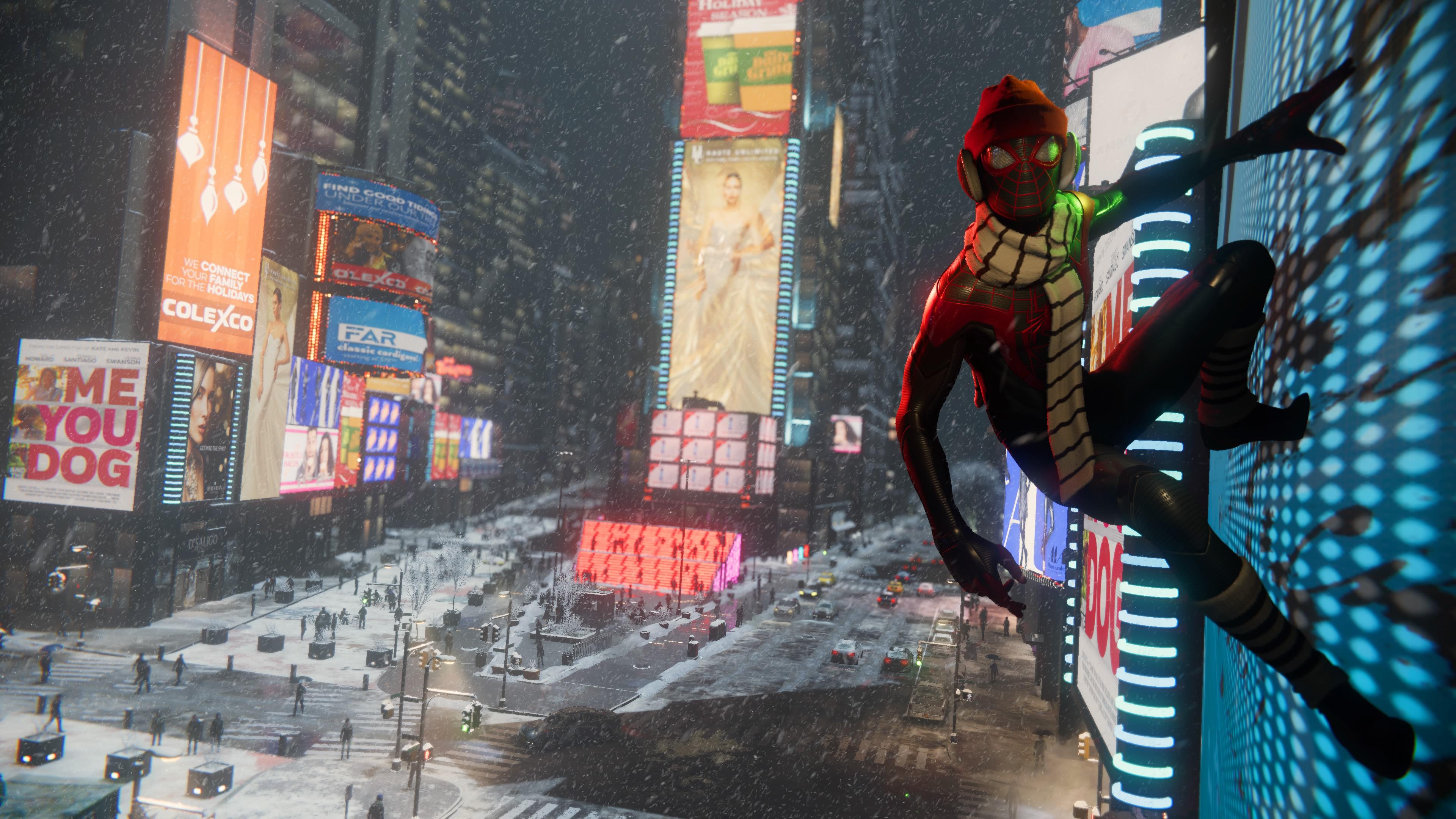 Since December is now upon us, I thought I'd use photo mode to snap a Christmas wallpaper. This game is such a great fit to replay this time of year :D