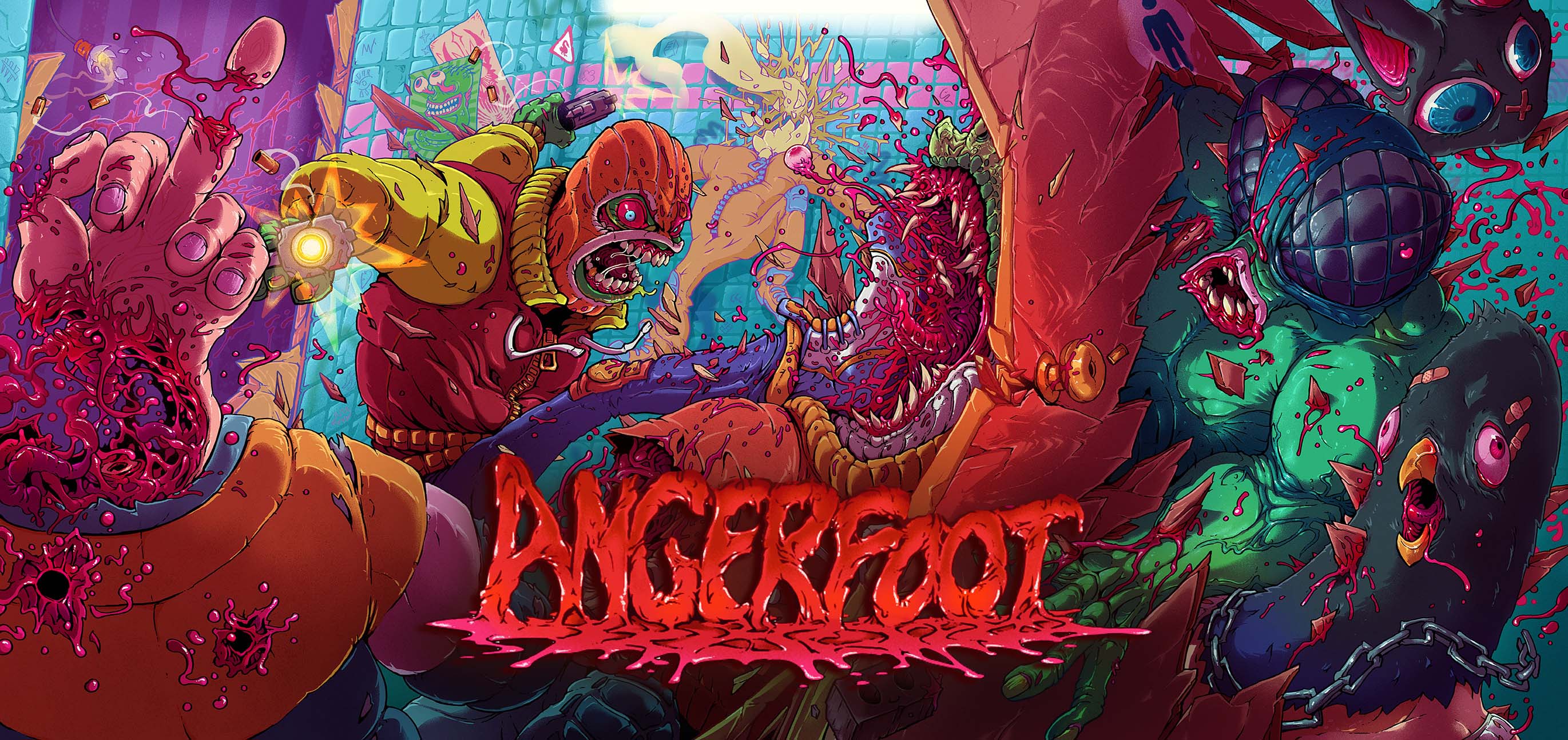 Anger Foot v0.6 smoothness! Foot by Robbie Fraser, LolthersArt, Jaybooty, hyphenza, Jem Smith