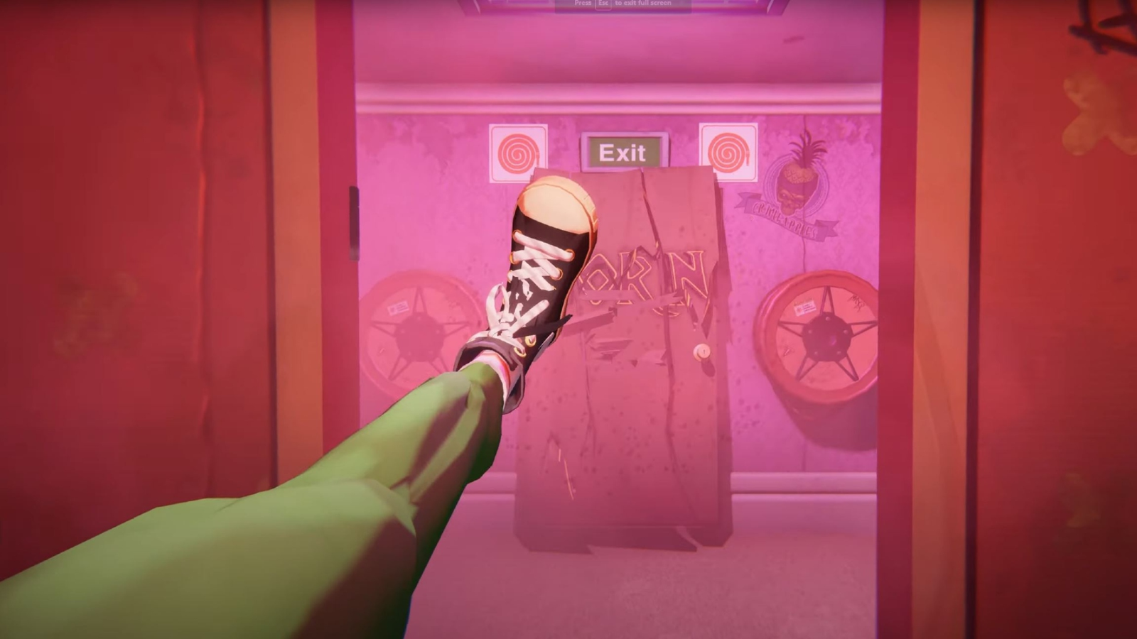 Anger Foot is an FPS where doors are asking to be kicked. Rock Paper Shotgun