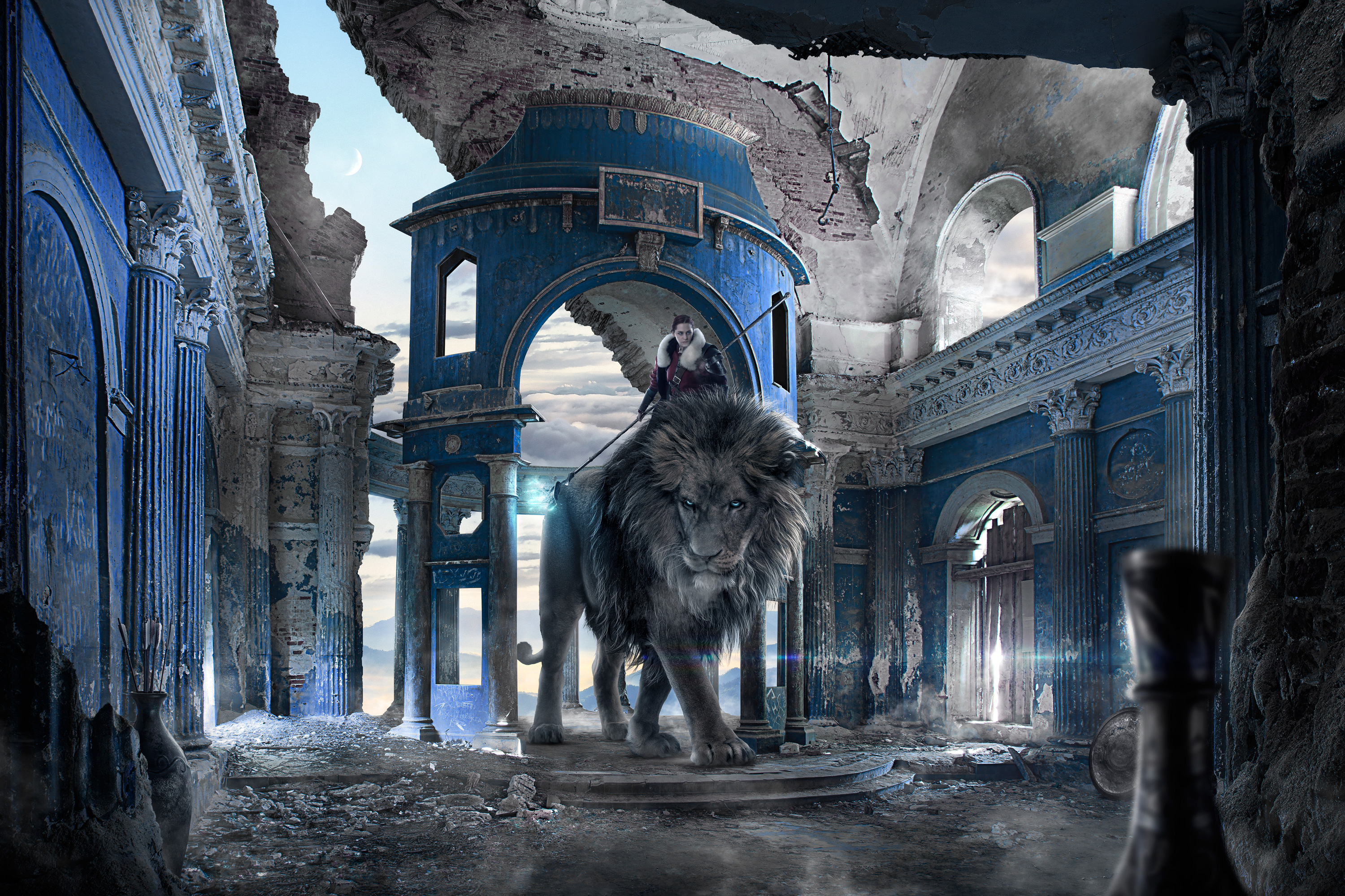 Aska and the Lion
