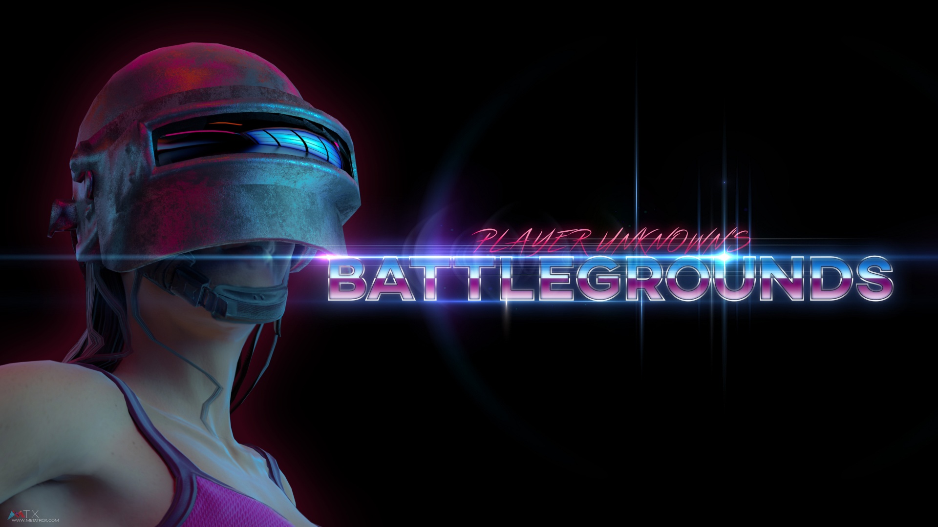 PUBG helmet Wallpaper 4K, Game Art