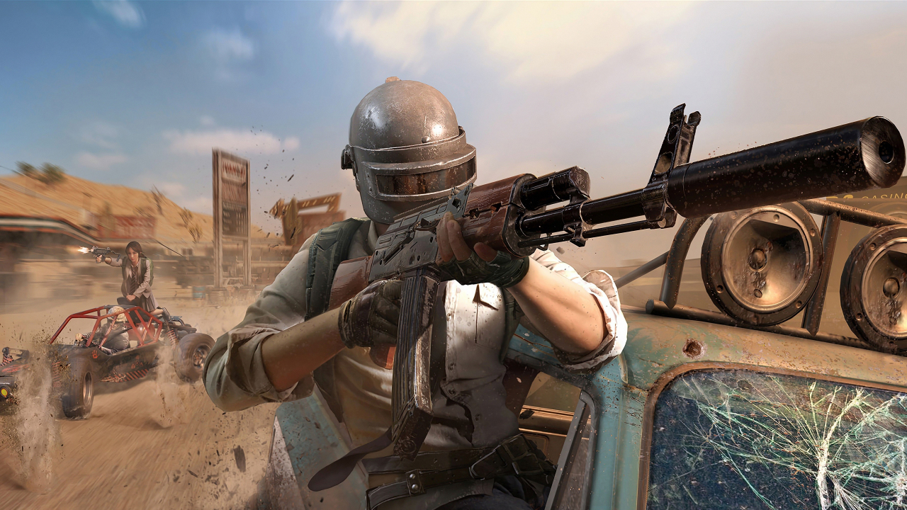 Download wallpaper 1280x720 pubg, playerunknown's battlegrounds, fight, video game, hd, hdv, 720p widescreen wallpaper, 1280x720 HD background, 14776