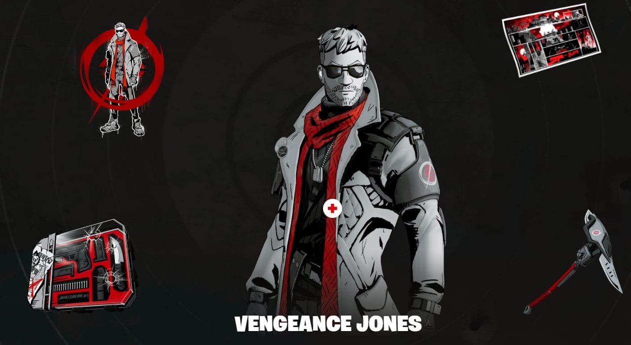Vengeance Jones Fortnite wallpaper