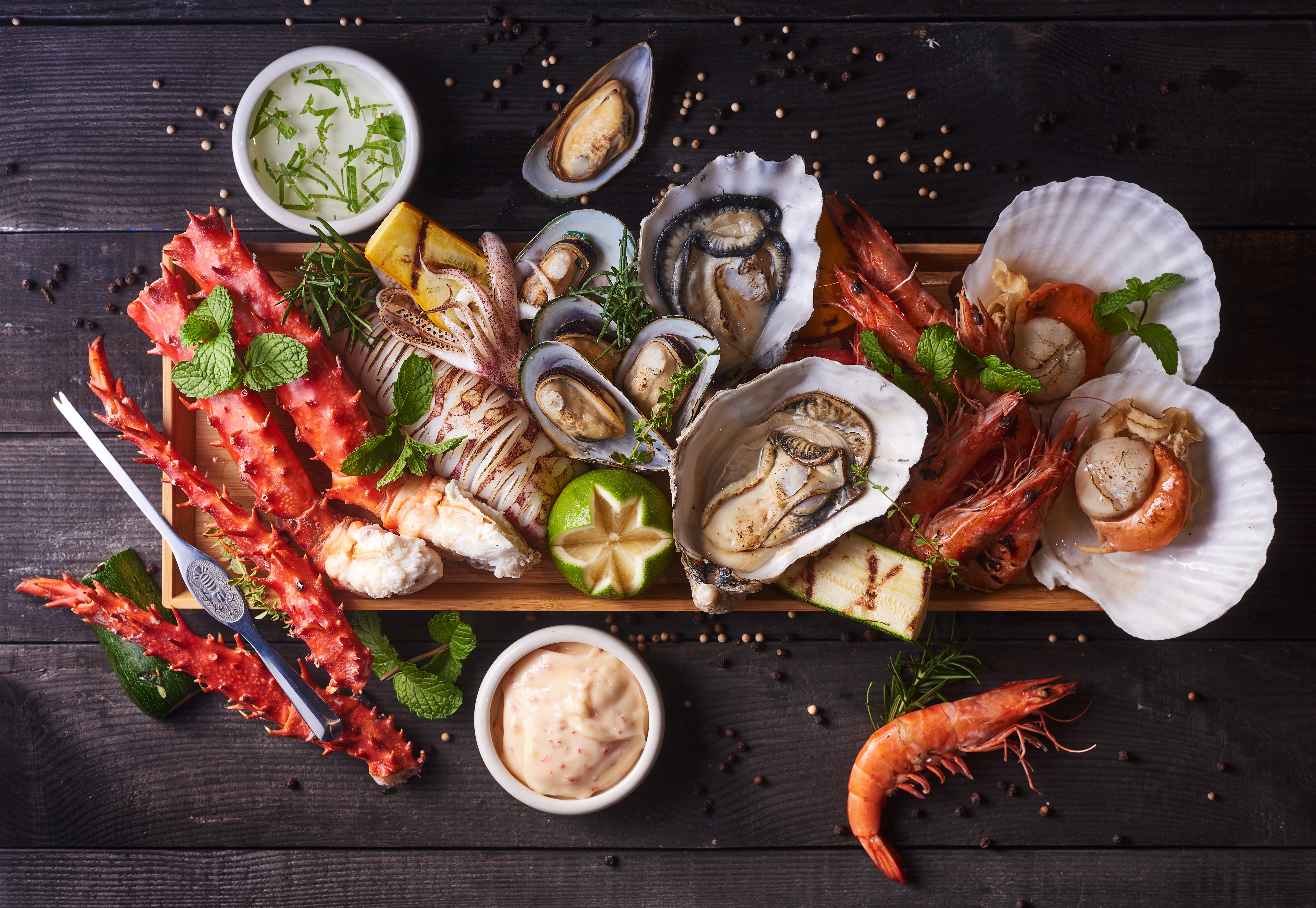 Food Seafood 4k Ultra HD Wallpaper