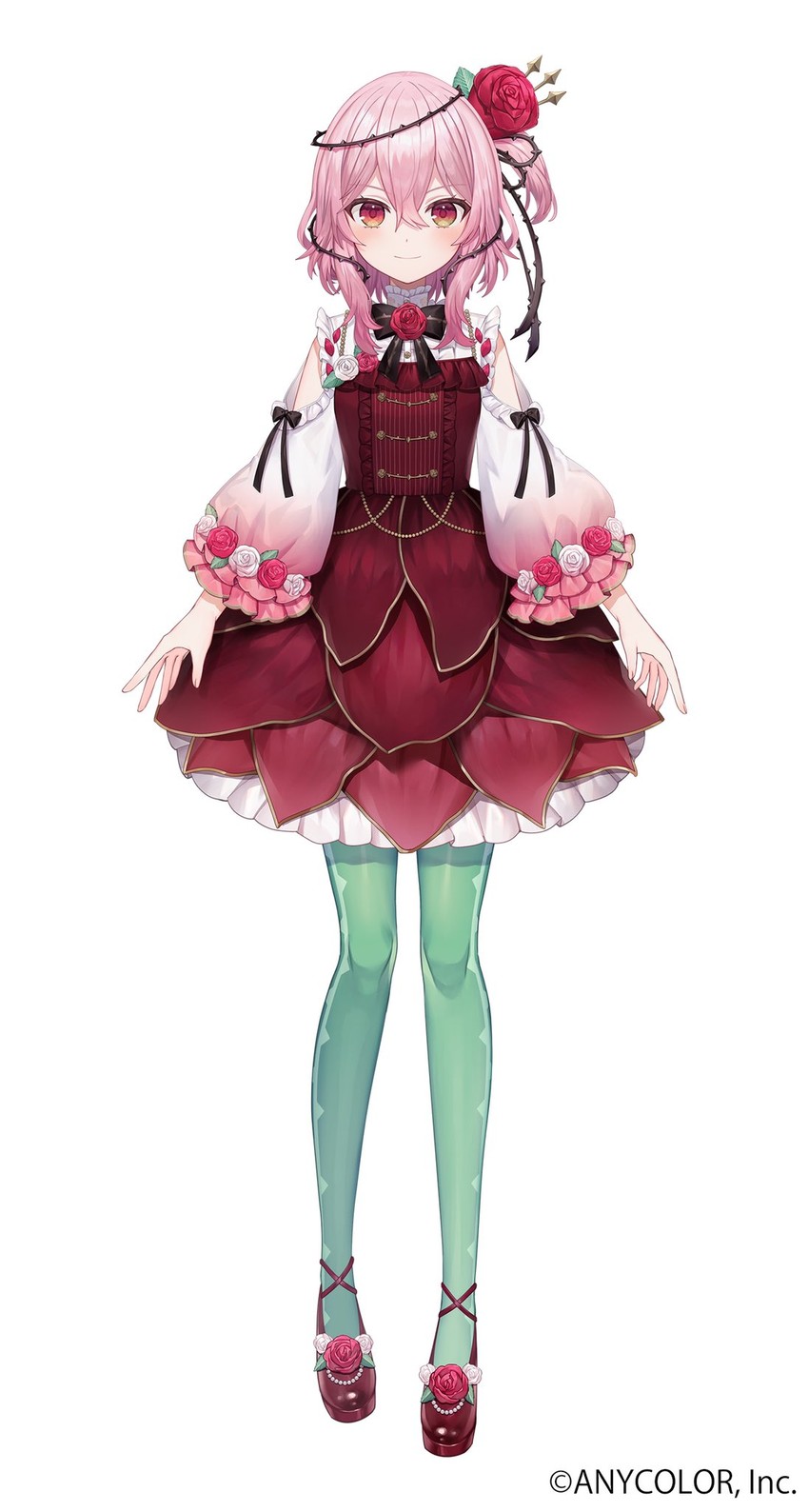 rosemi lovelock and rosemi lovelock (nijisanji and 1 more) drawn