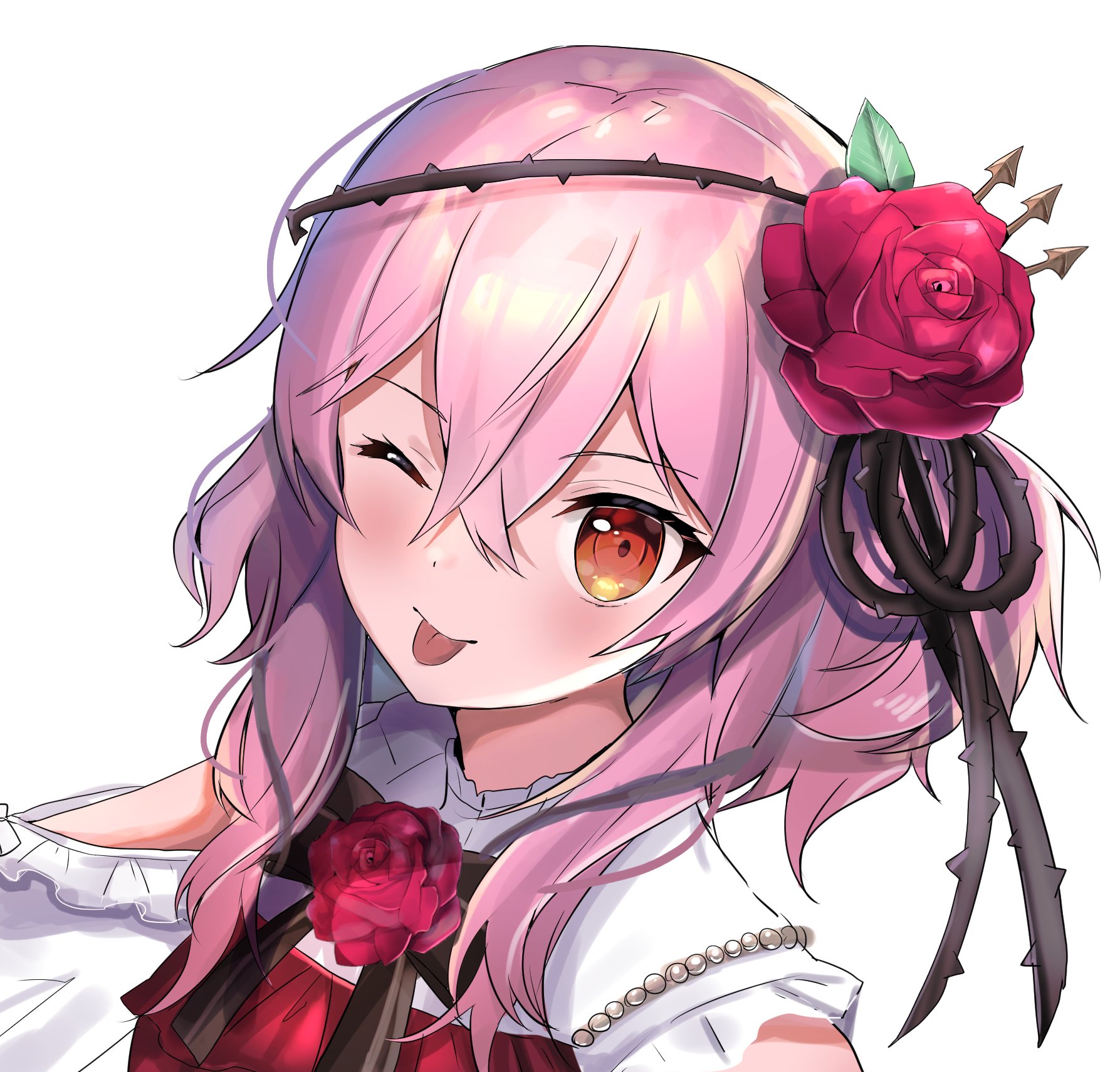 rosemi lovelock and rosemi lovelock (nijisanji and 1 more) drawn