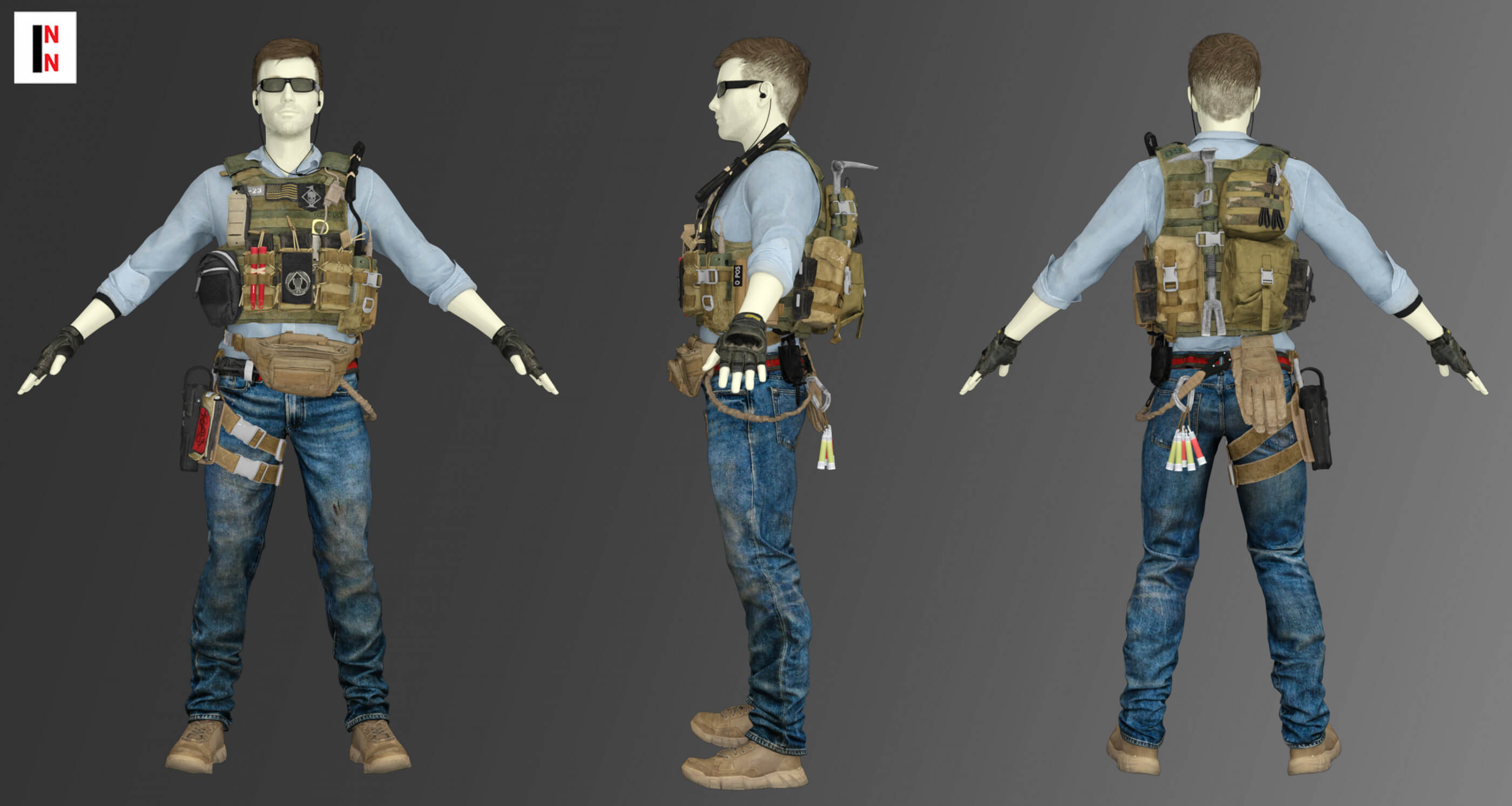 COD Graves Outfit for Genesis 8 Male Daz Content