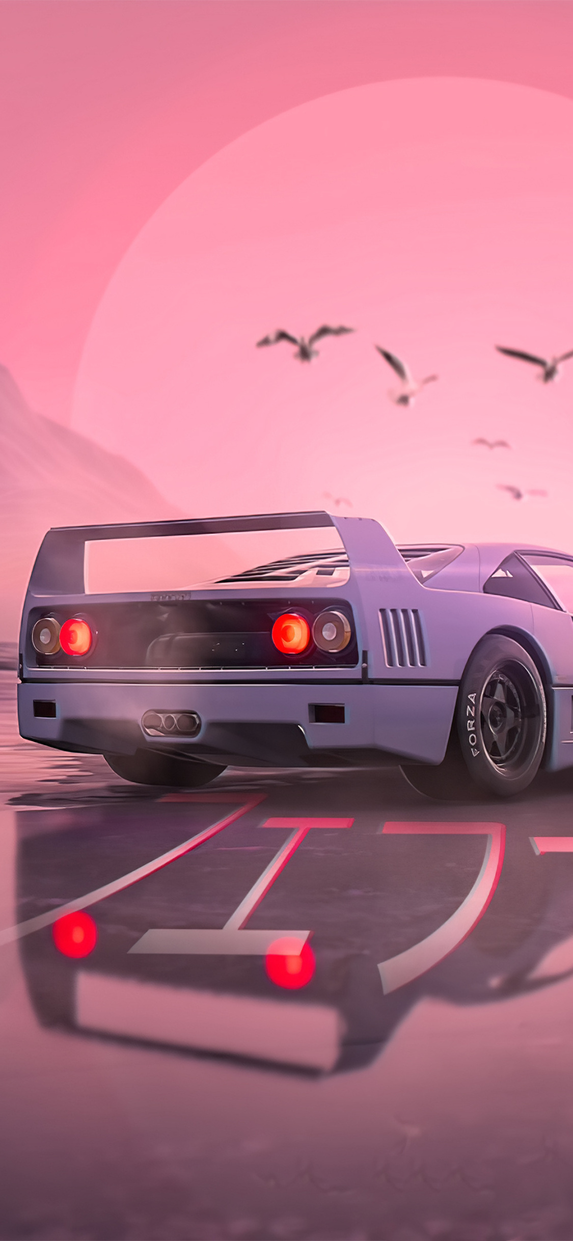 Retrowave Car 4k iPhone XS, iPhone 10, iPhone X , HD 4k Wallpaper Image, Background, Photos and Picture