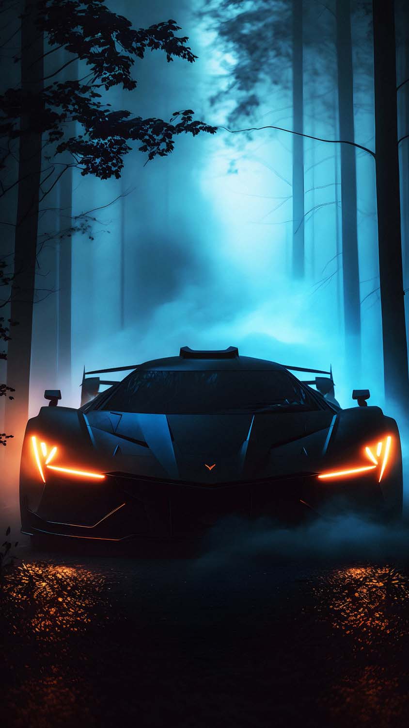 All Black Supercar iPhone Wallpaper 4K iPhone Wallpaper