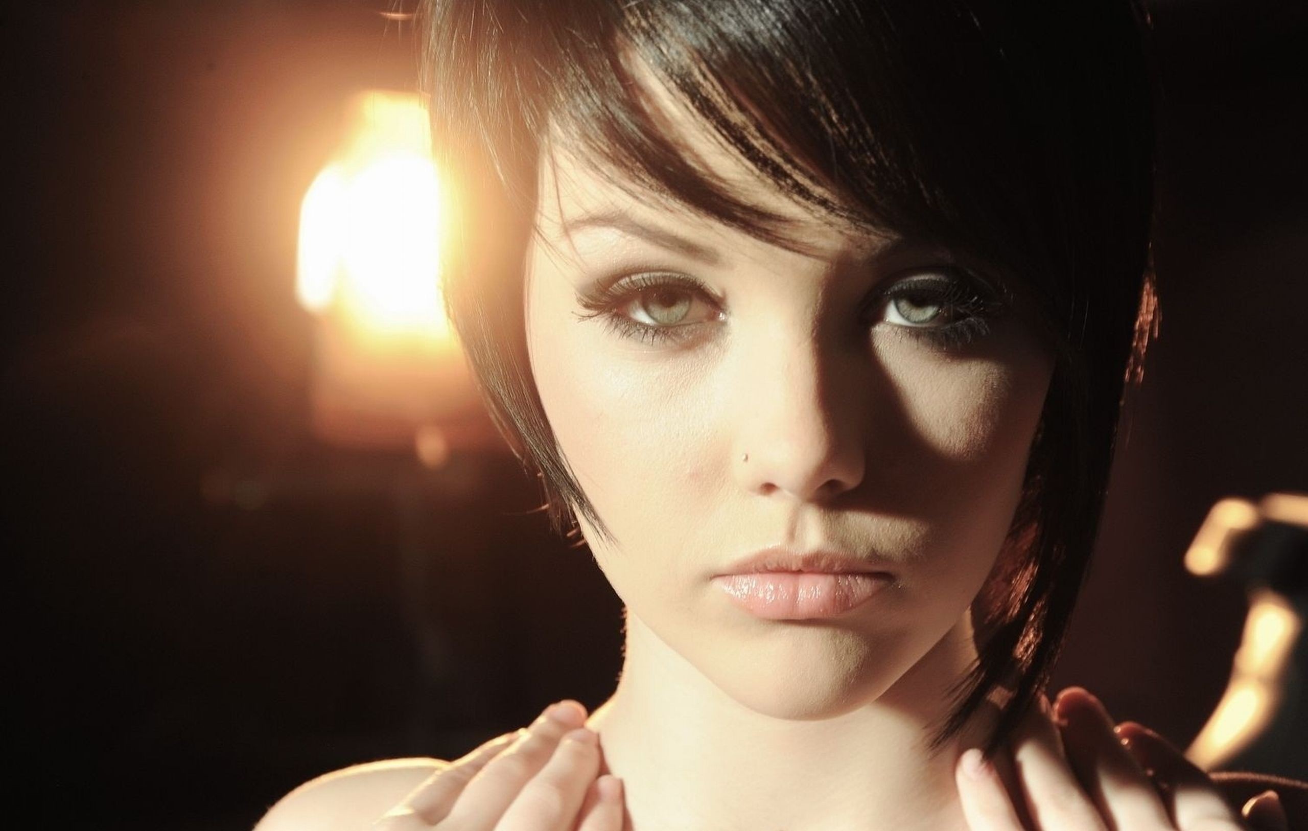 MELISSA CLARKE model brunette babe g wallpaperx1626