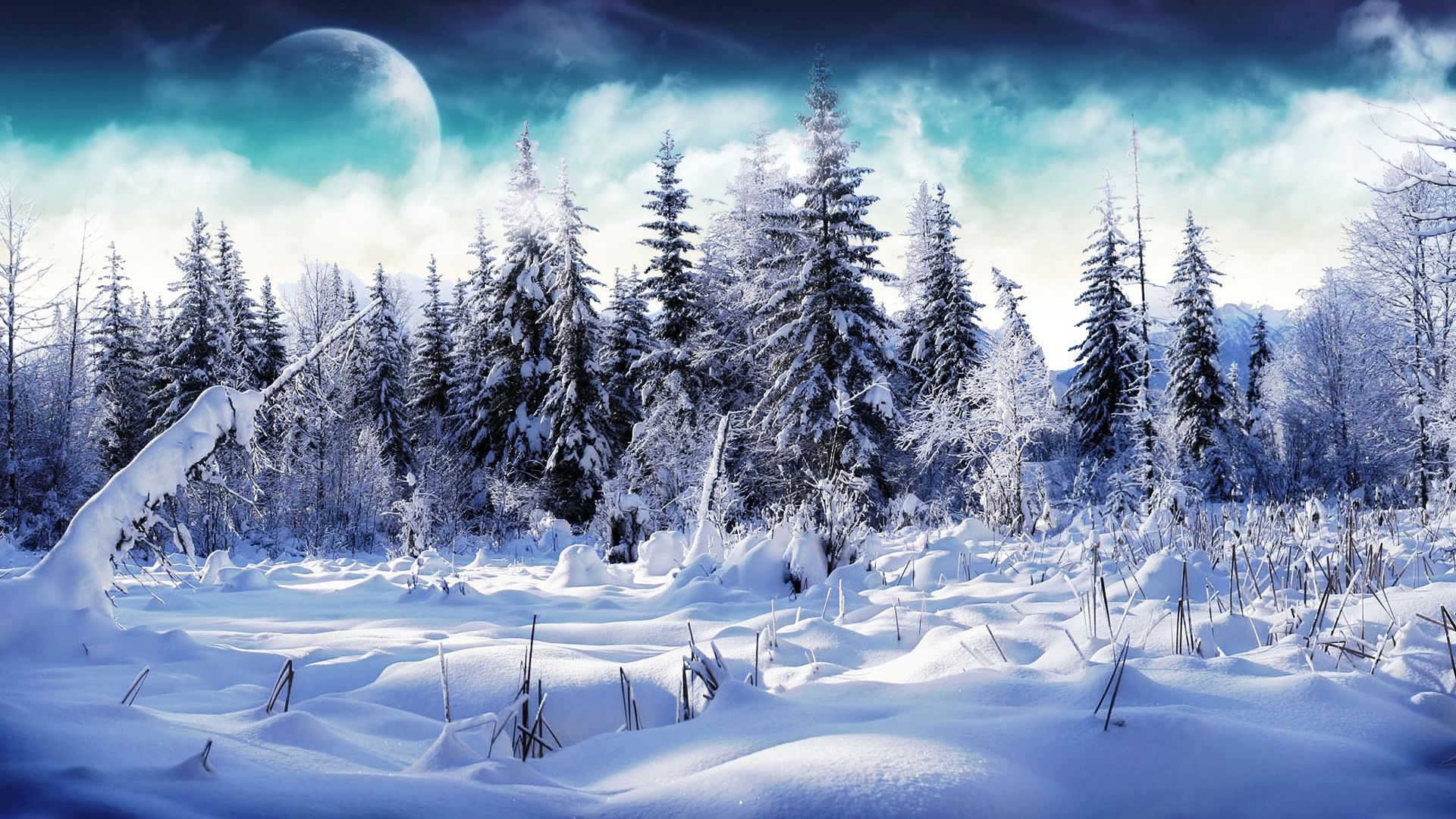 Winter Landscape Background Wallpaper Full HD Free Download For Desktop PC Laptop Macbook Wallpaperxyz.com 26.com HD Wallpaper Download For Desktop Computer