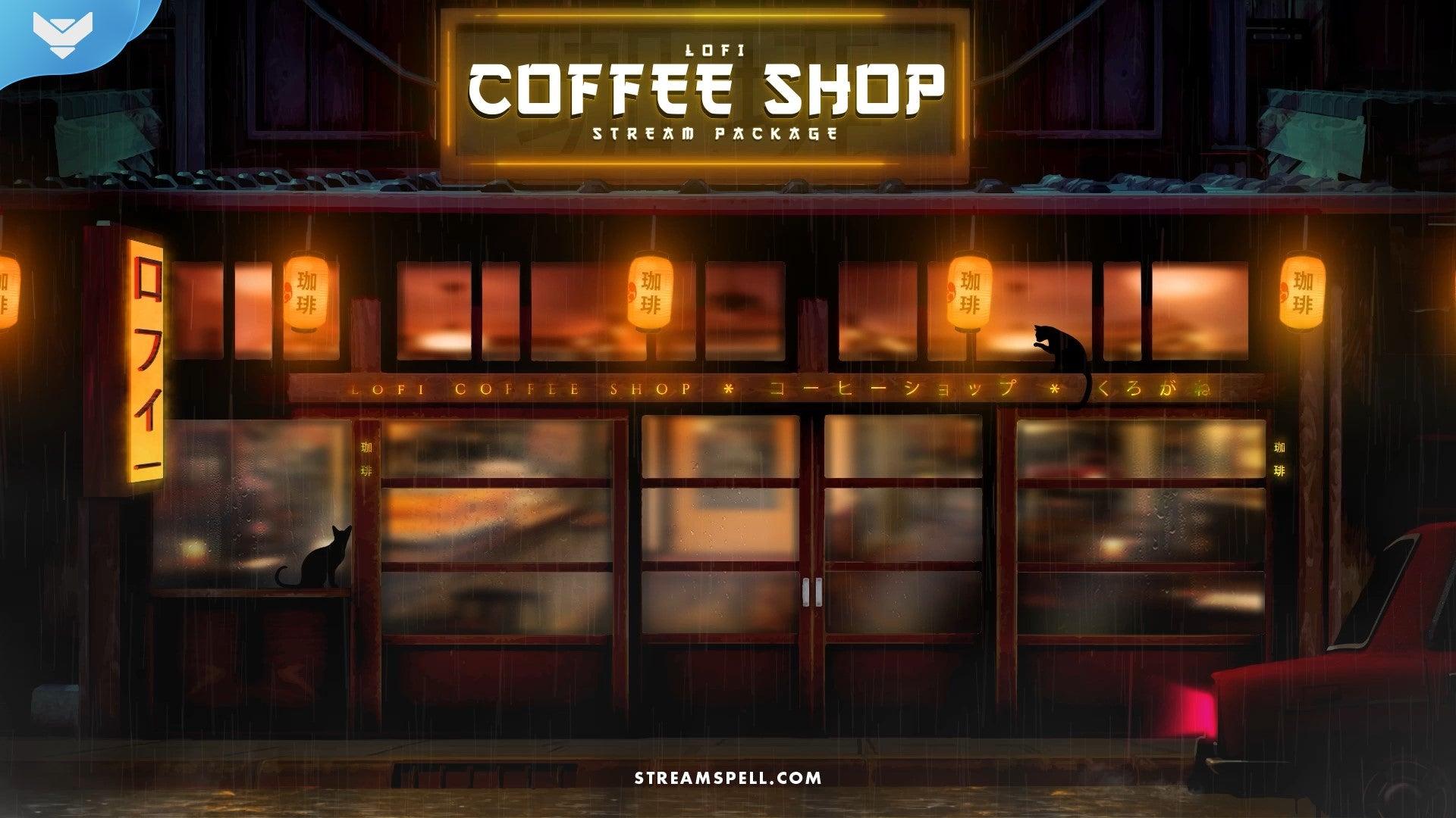 Lofi Coffee Shop Stream Package