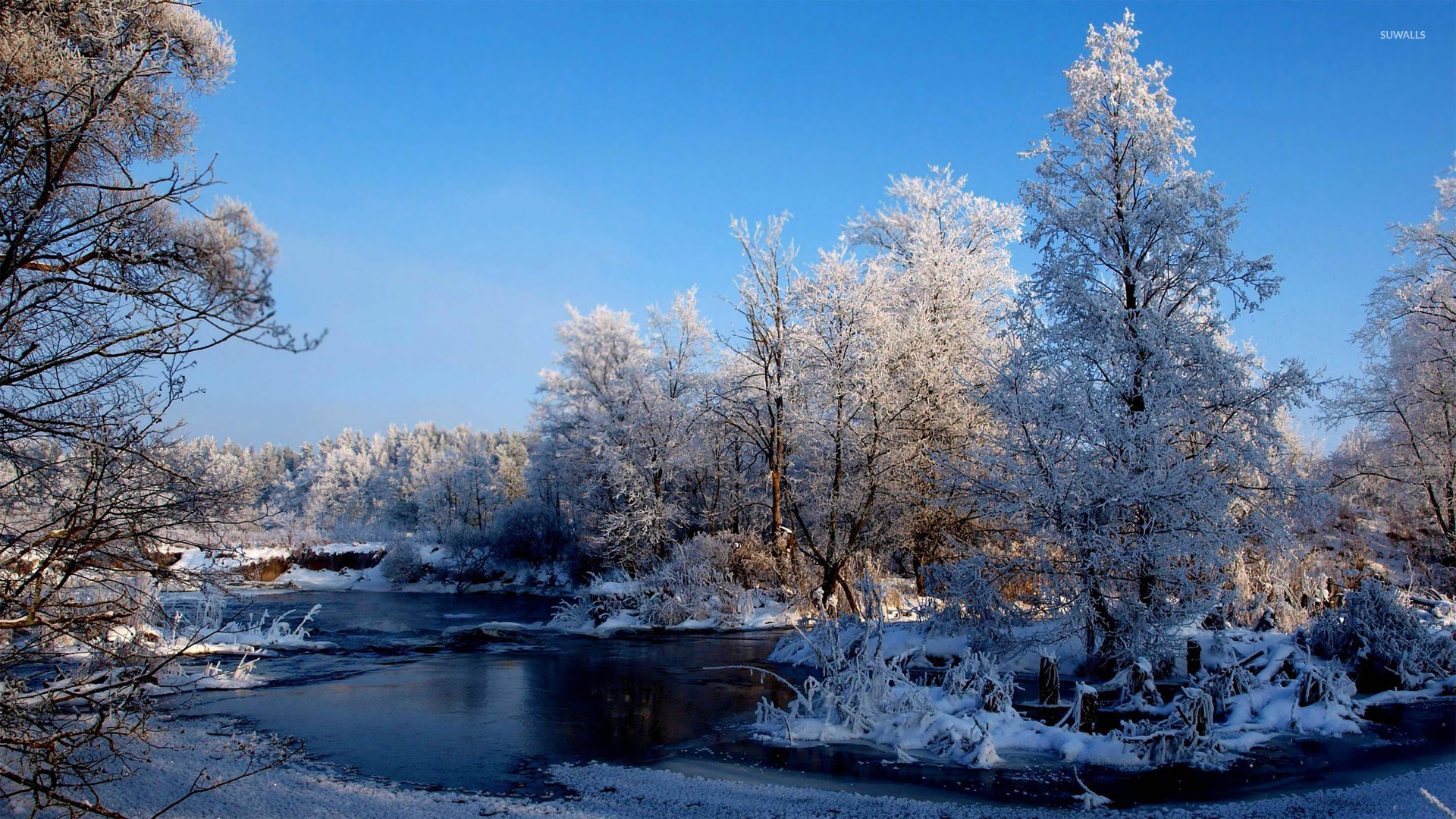 Frozen river [2] wallpaper wallpaper