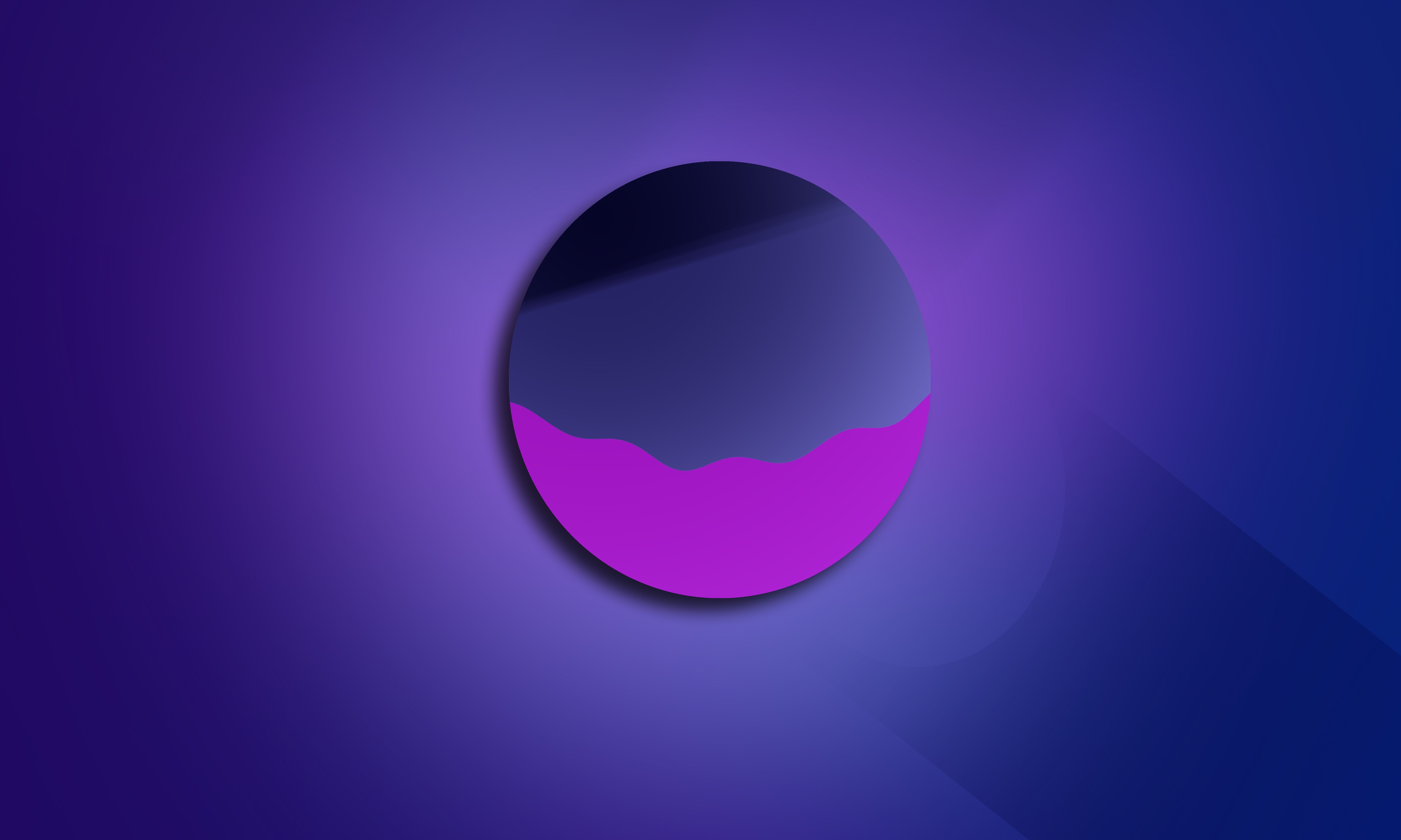 logo, simple background, vector, purple background, website, white, purple, shadow HD Wallpaper