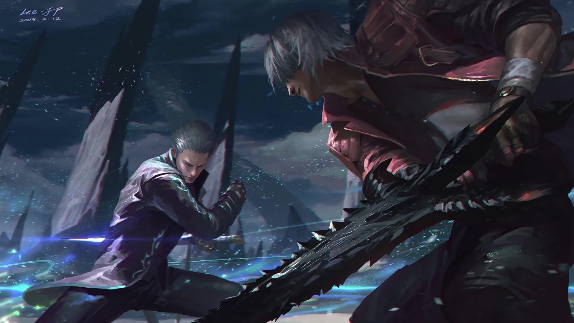 Dante And Vergil Devil May Cry 5 Live Wallpaper