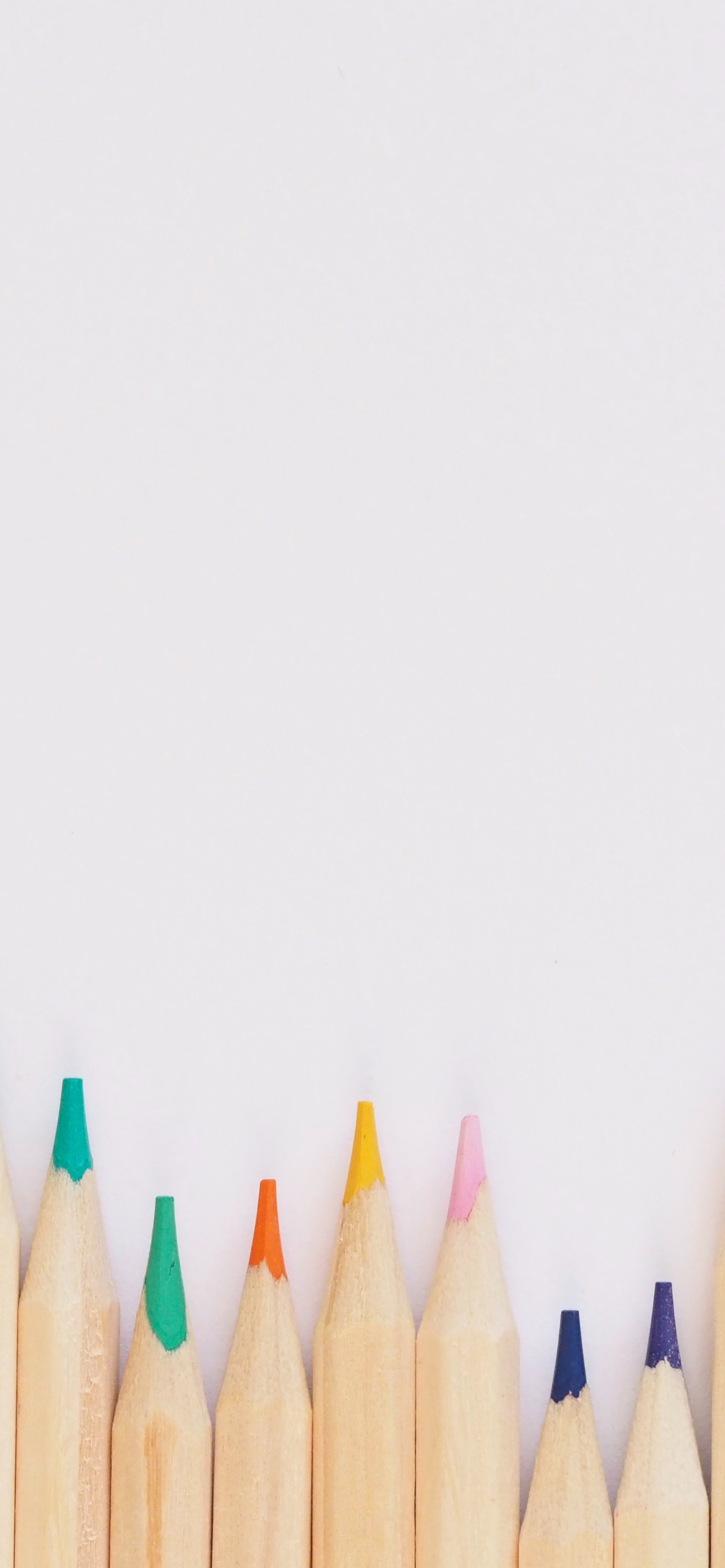 Colorful pencils wallpaper for iPhone pack