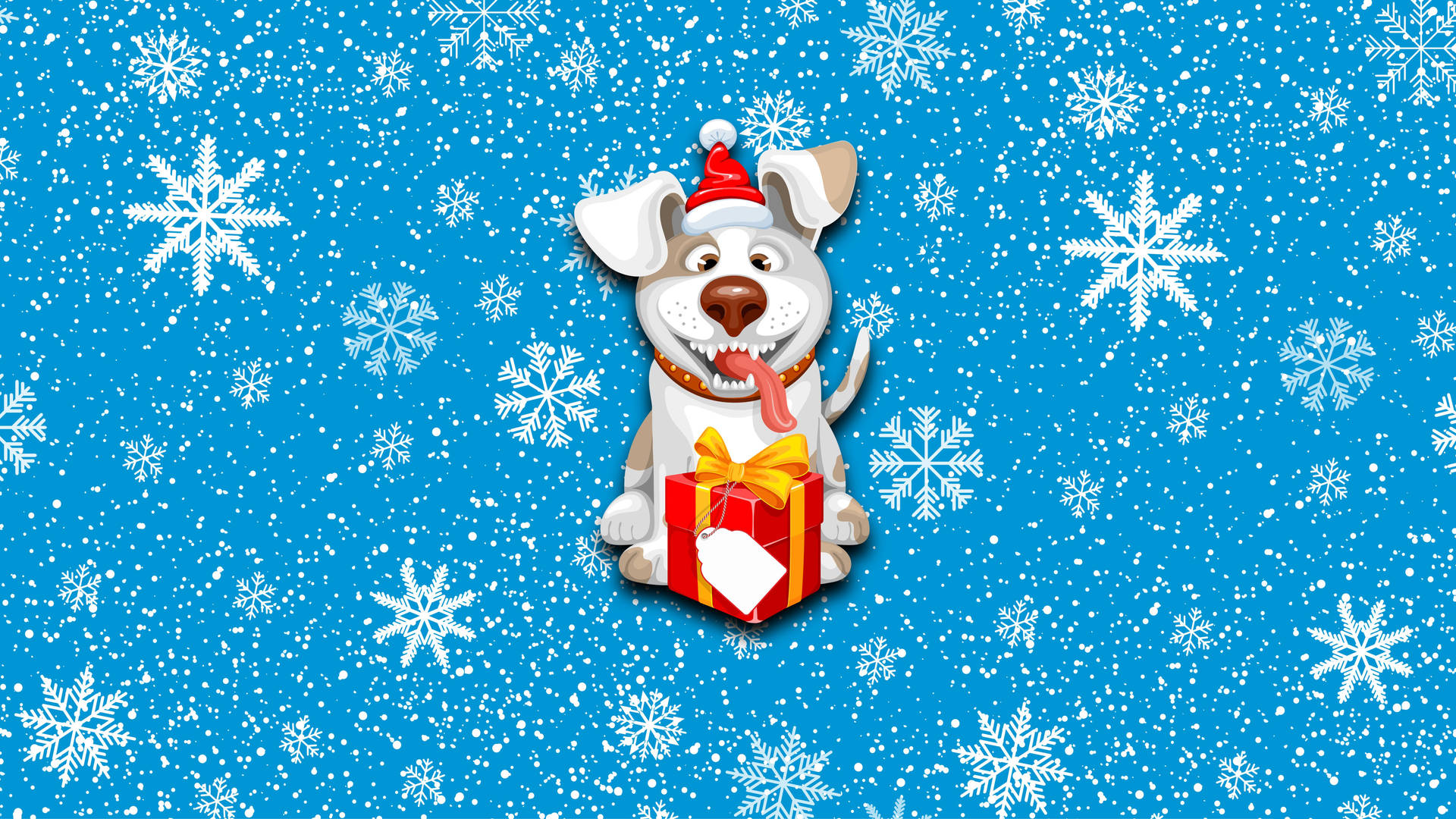 Download 8k Christmas Dog Background Wallpaper