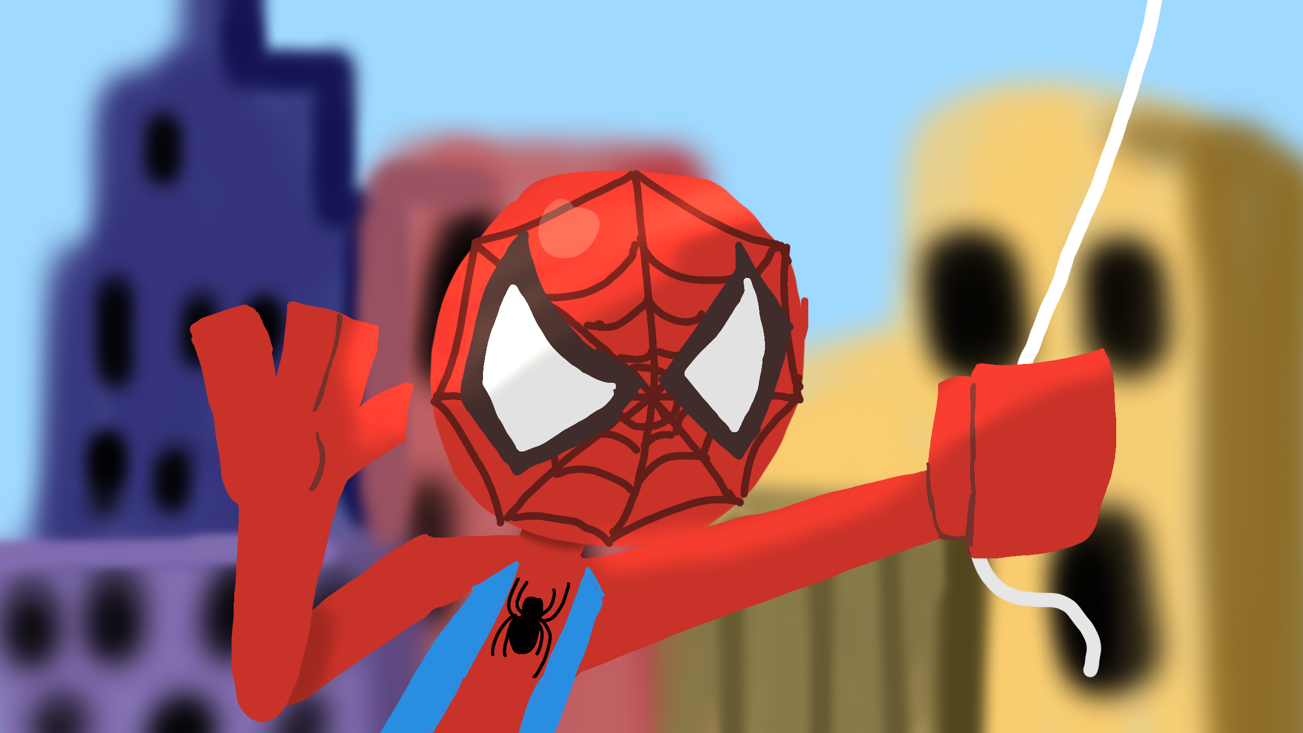 Colors Live Redraw Man 1967 Cartoon Intro By _ Kydus Comicz _