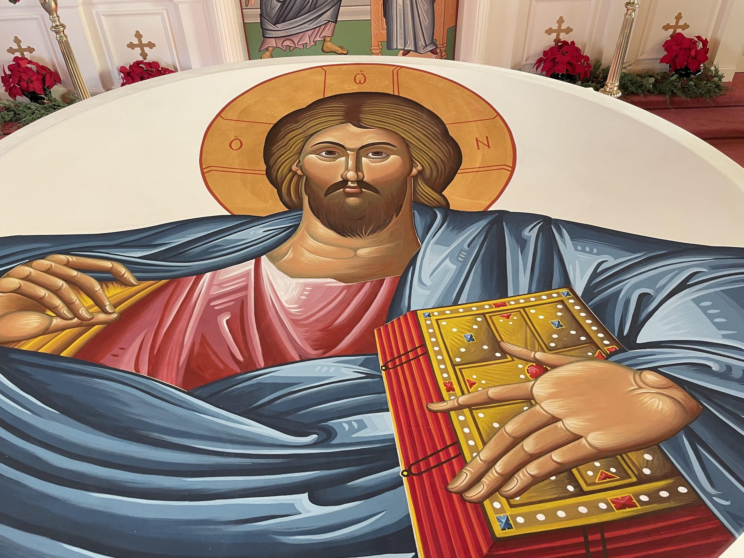 St. John's Greek Orthodox Church adds 'Missing piece' in icon of Christ