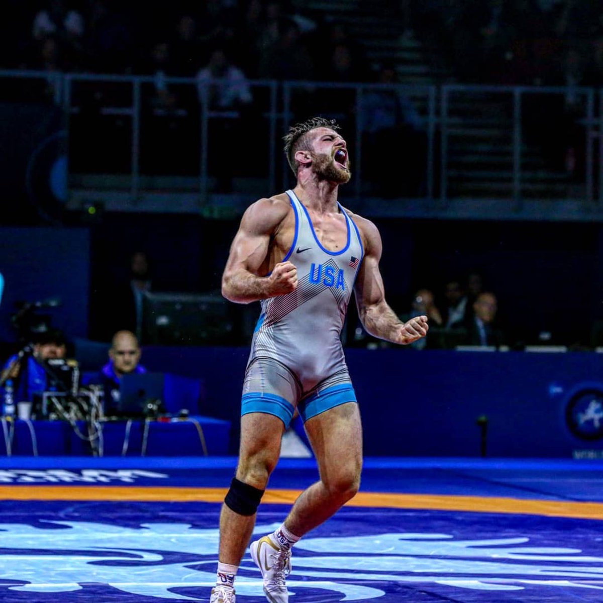 David Taylor more match! What a freakin day! Tomorrow we will have 8 men battling for medals! We will continue to scrap for every point! The morning rounds