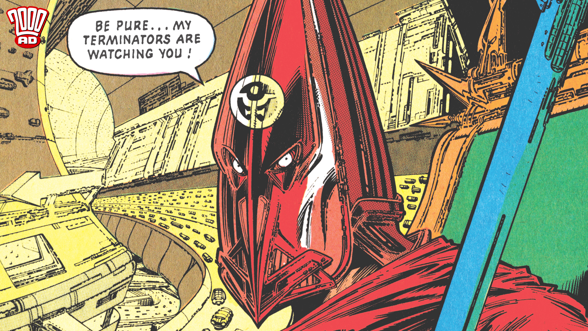 Download the new 2000 AD Wallpaper Wednesday now!