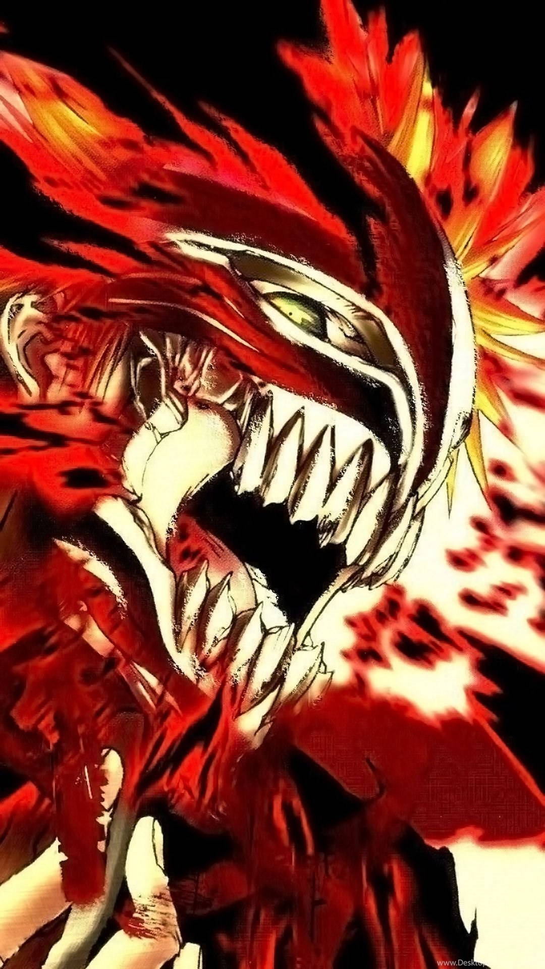 Download Full Hollow Ichigo Close Up Bleach IPhone Wallpaper