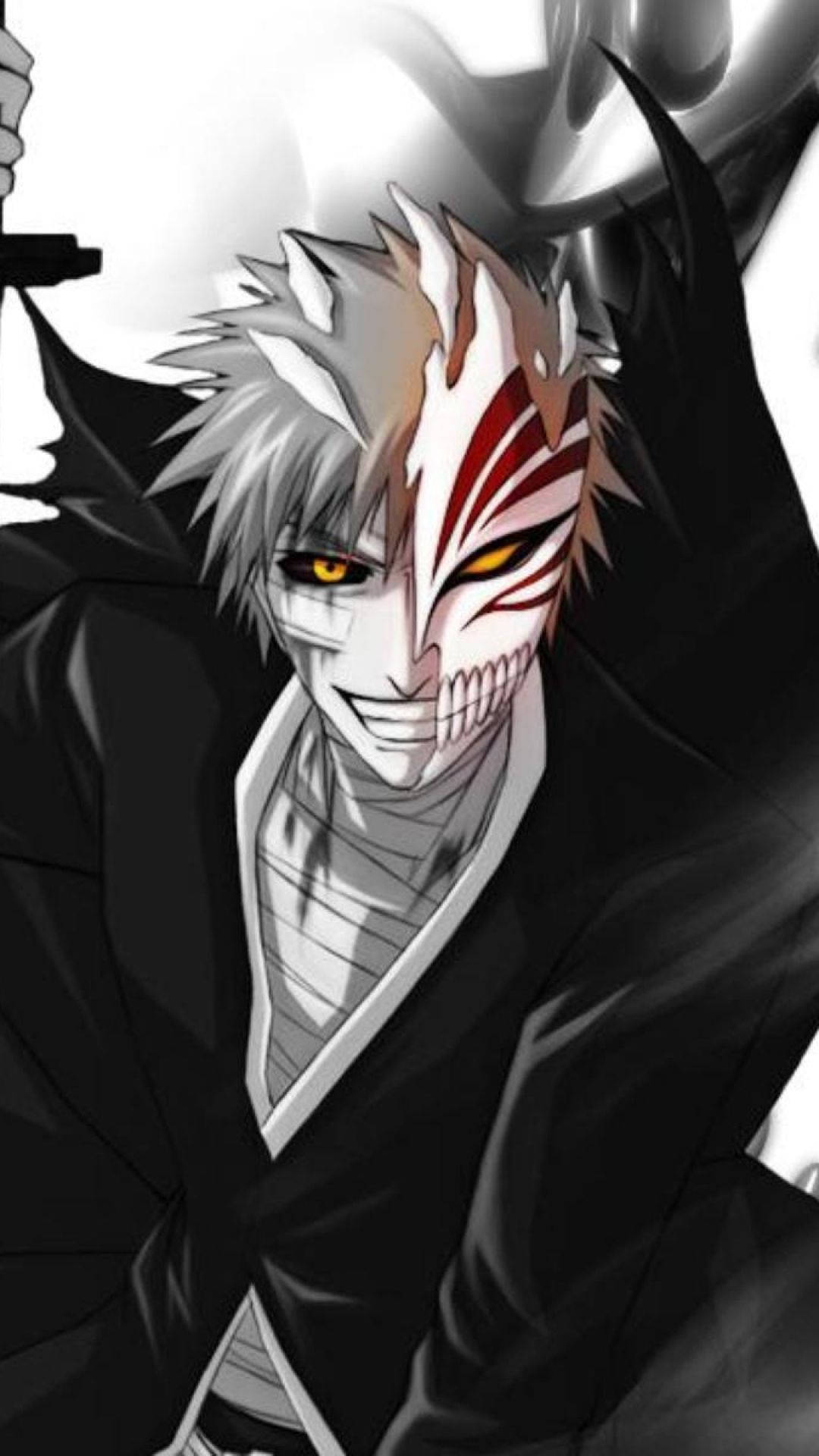 Download Smiling Hollow Ichigo Bleach iPhone Wallpaper