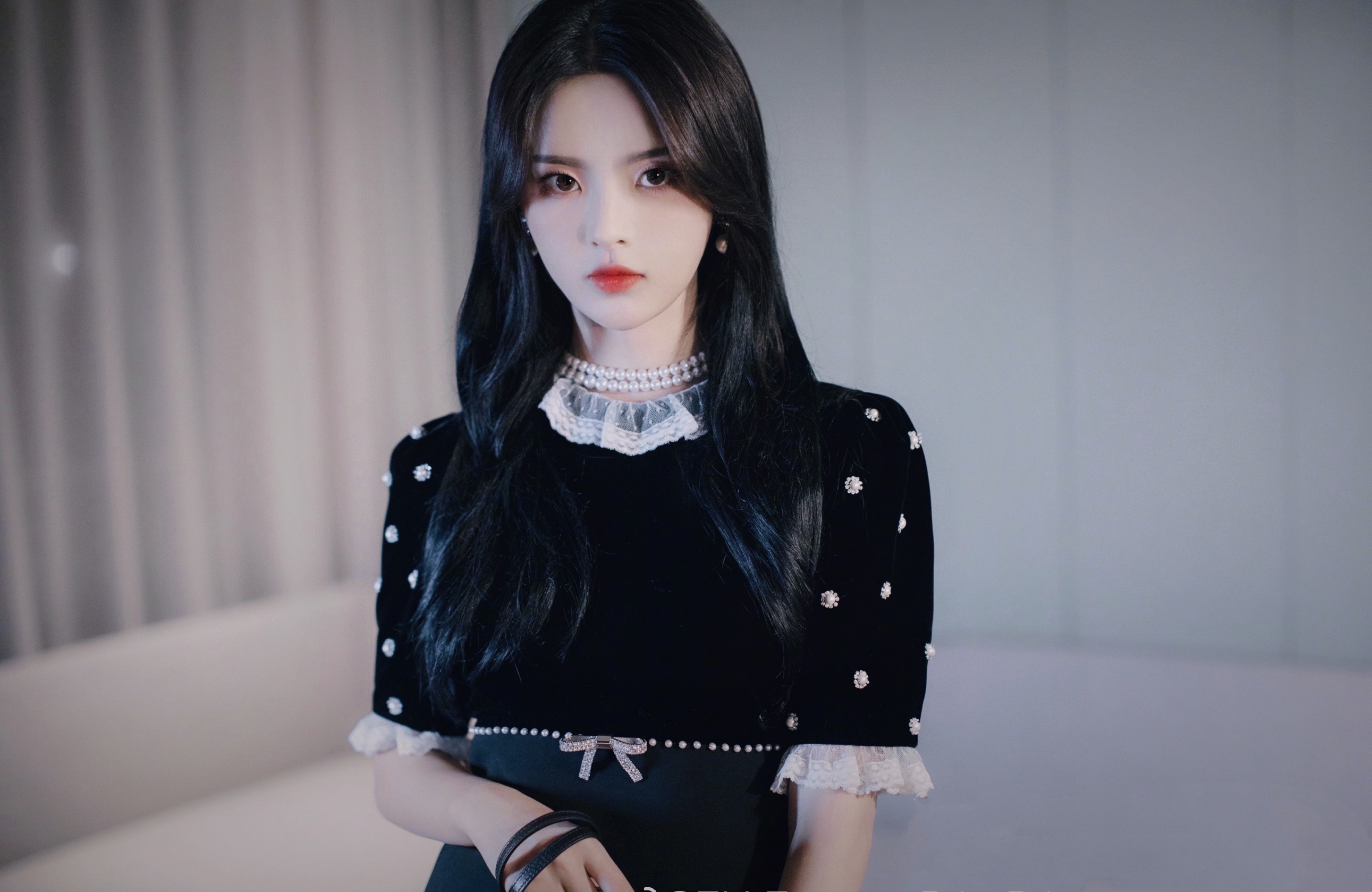 Yang Chaoyue, women, Asian, face, Idol, Chinese, black hairx1678 Wallpaper