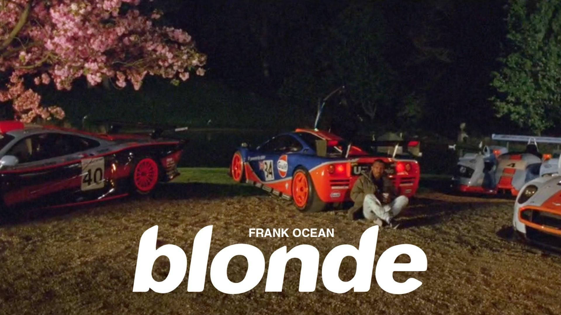 Download Frank Ocean Blonde Race Cars Wallpaper