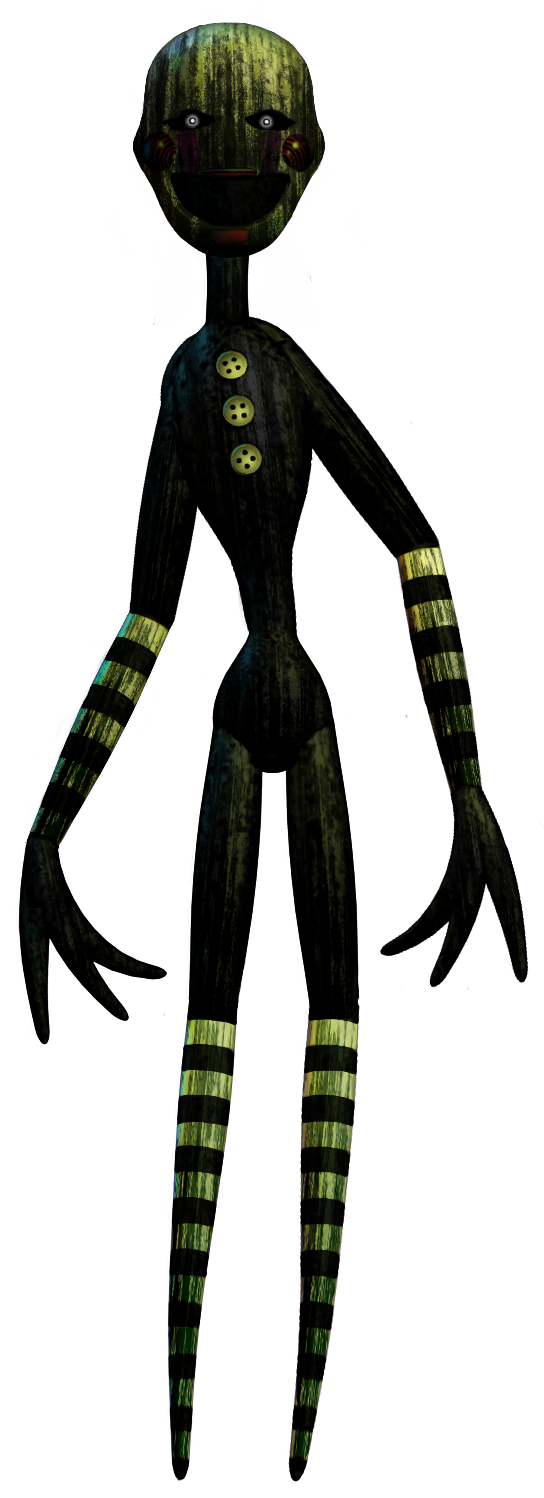 How does the puppet stops being a phantom in fnaf 3 and returns with a puppet body to get inside of lefty?