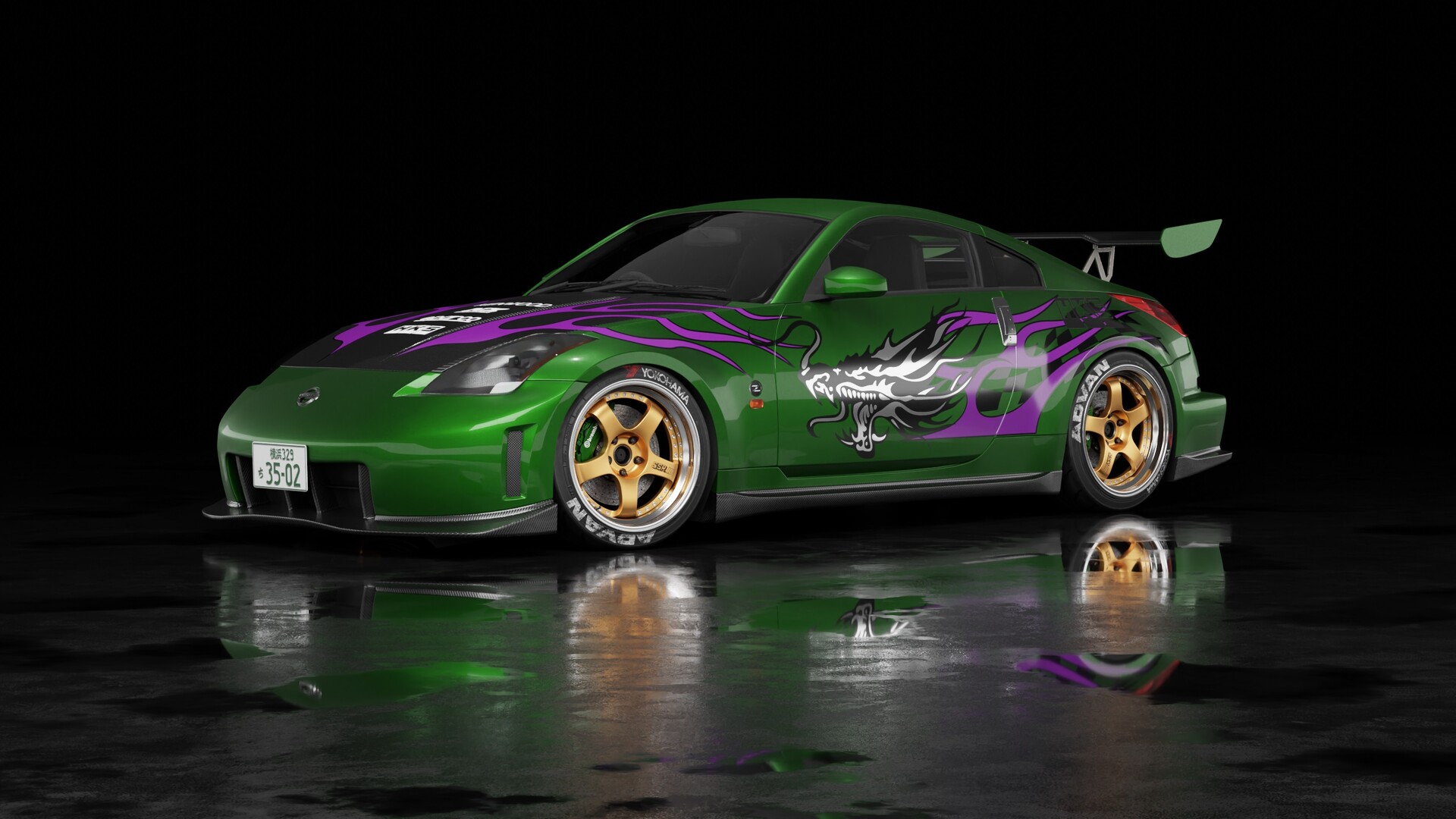 Rachel's Nissan 350Z from Need for Speed Underground 2