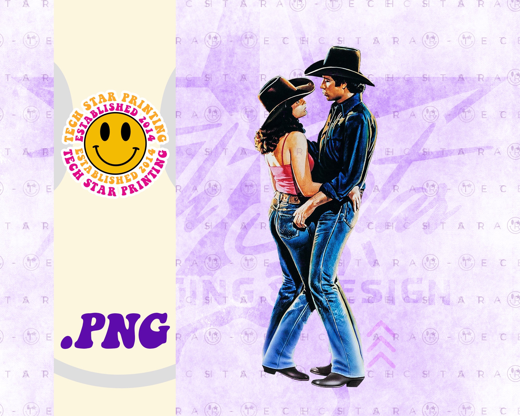 Bud and Sissy Urban Cowboy DIGITAL DOWNLOAD