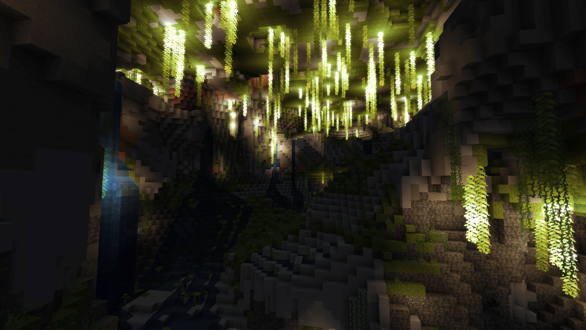 Minecraft Lush Cave Wallpapers - Wallpaper Cave