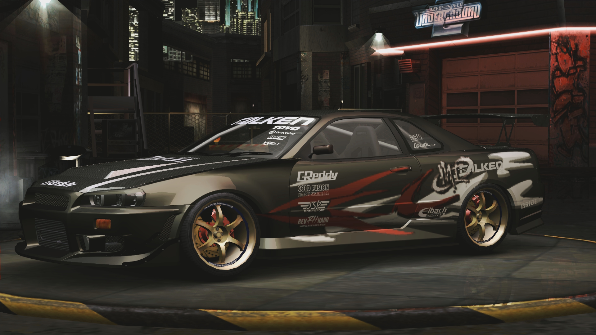 NFSMods - [NFSU2] Nissan Skyline R34 GTR