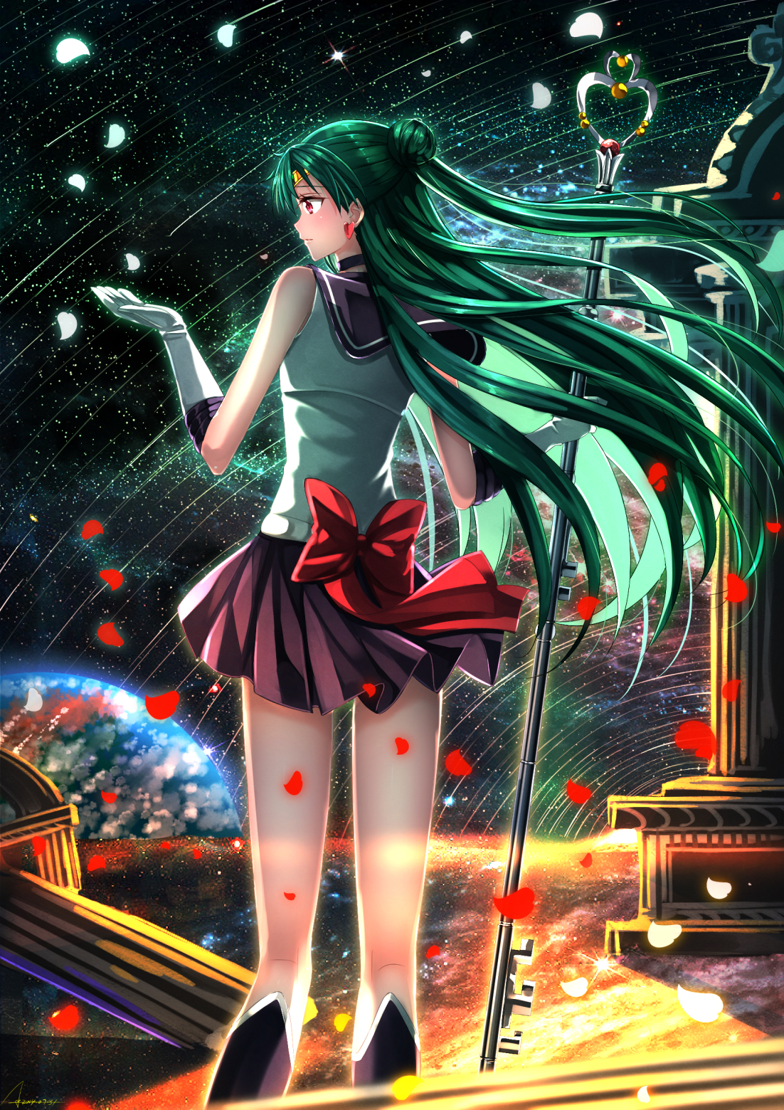 Sailor Pluto, Mobile Wallpaper Anime Image Board