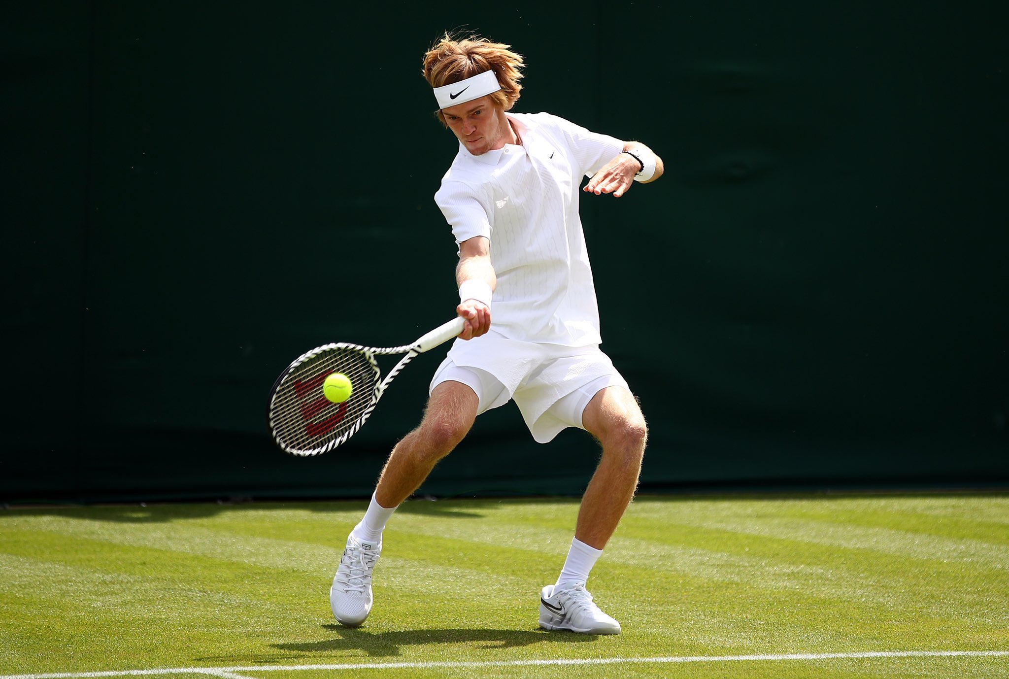 Andrey Rublev the 2nd round of