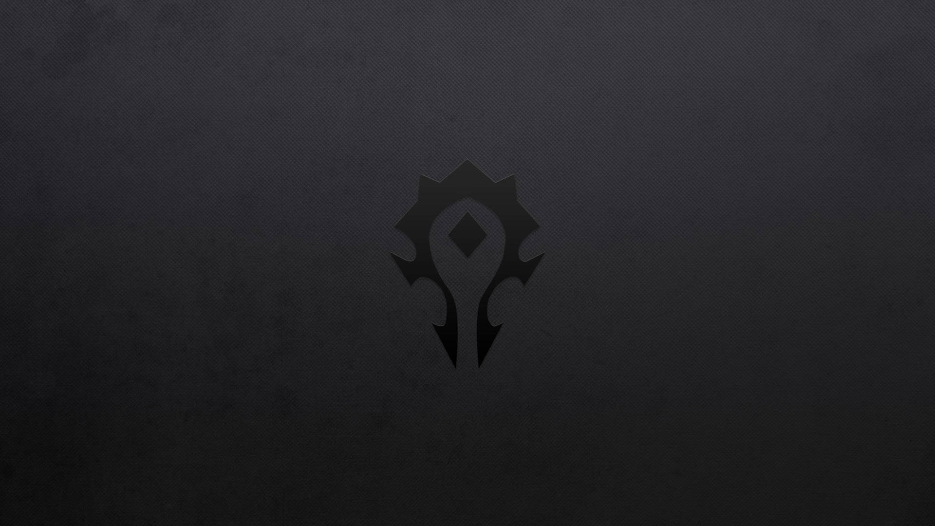 Download World Of Warcraft Horde Gaming Logo Wallpaper