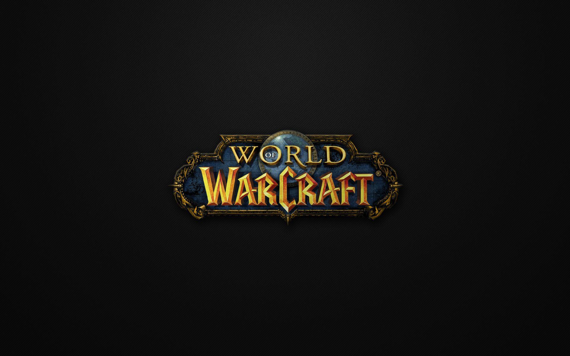 World of Warcraft Logo Wallpaper Free World of Warcraft Logo Background