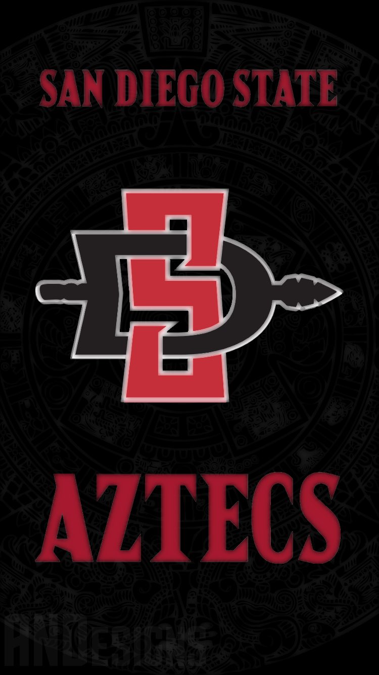 And1 Designs Diego State Aztecs IPhone 6 6s Wallpaper #GoAztecs