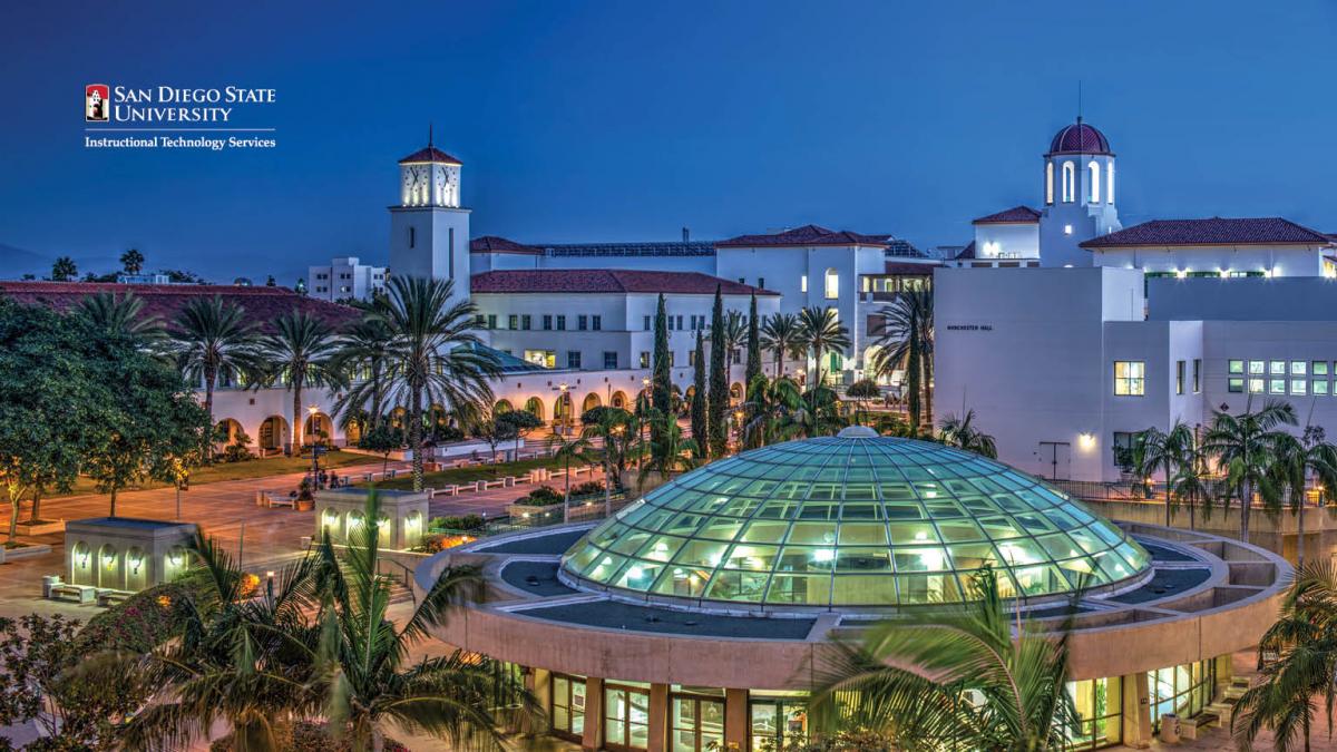 SDSU Virtual Background for Zoom. Instructional Technology Services