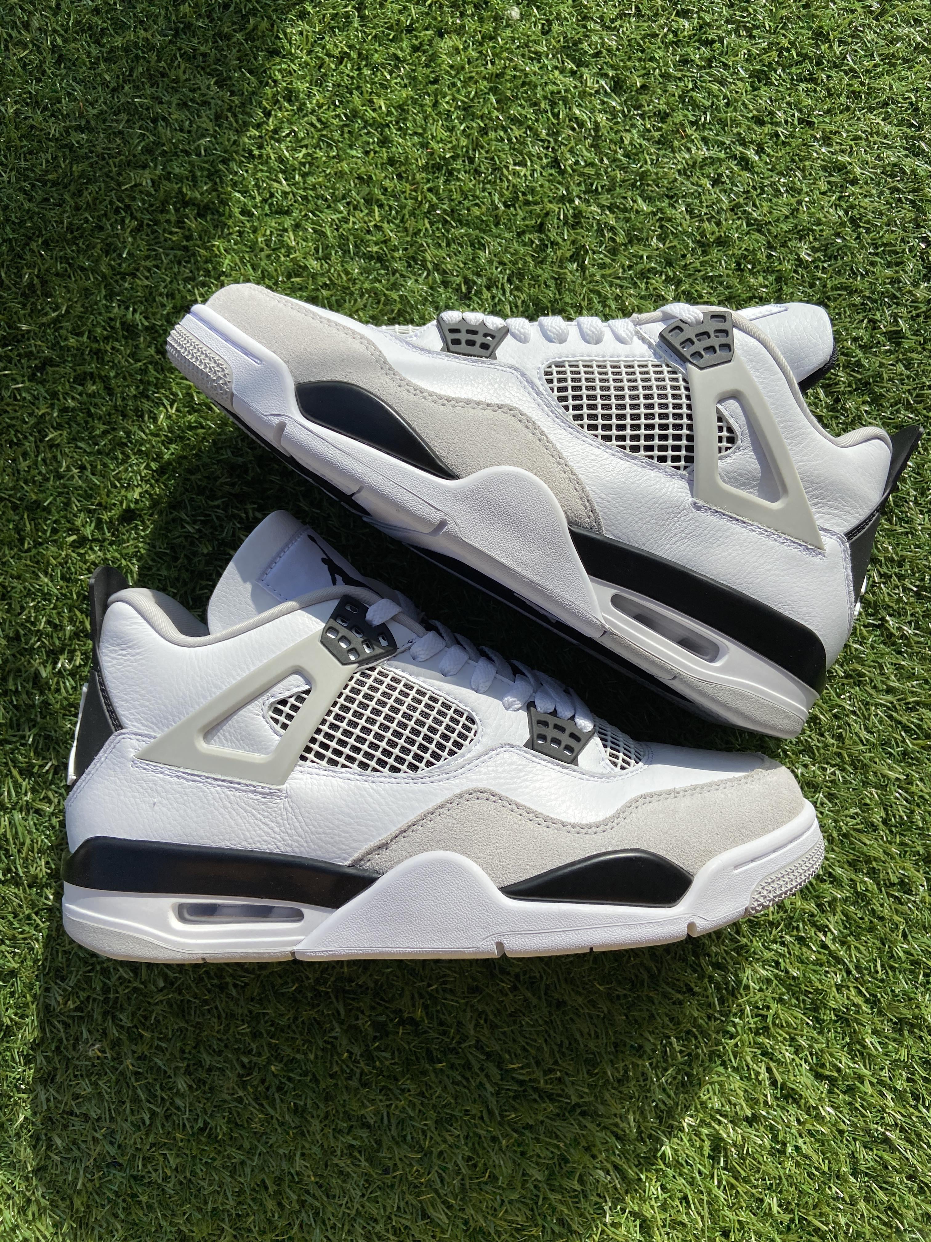 Jordan 4 “Military Black” In Hand Photo and Review