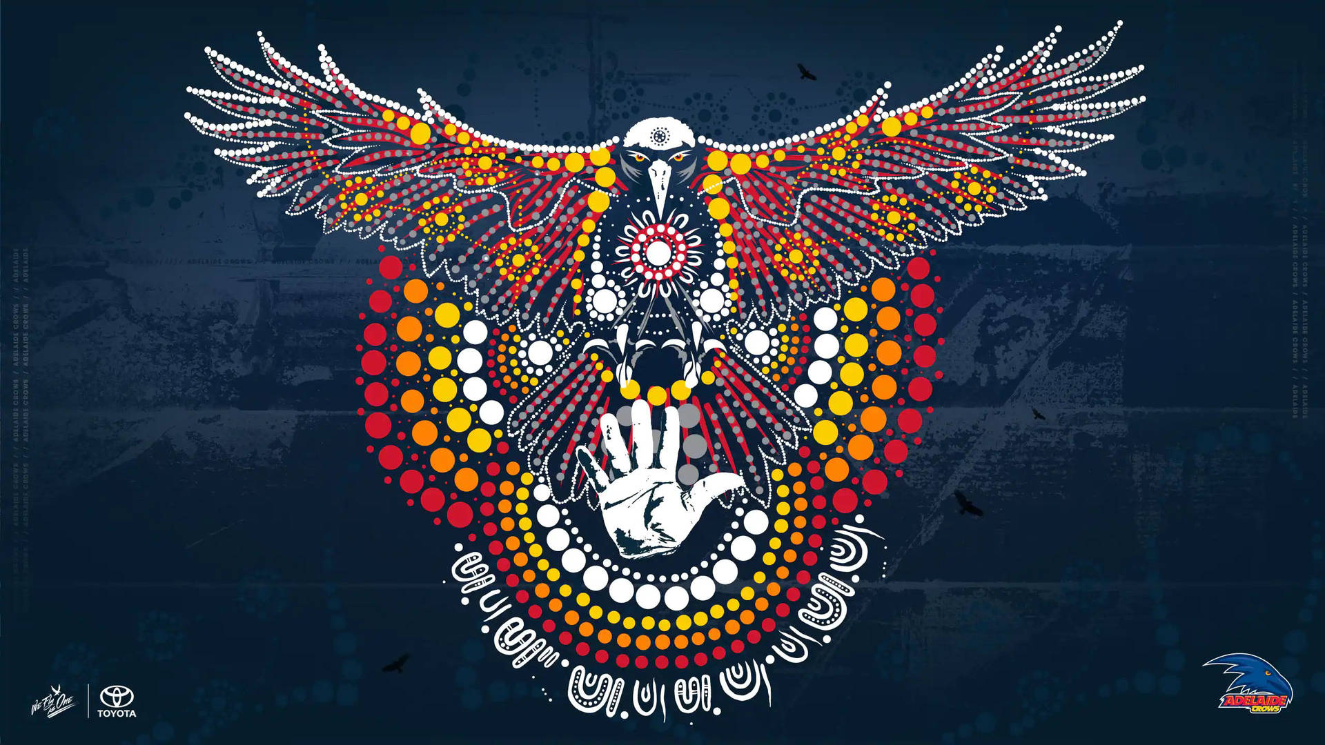 Download AFL Adelaide Crows Artwork Wallpaper