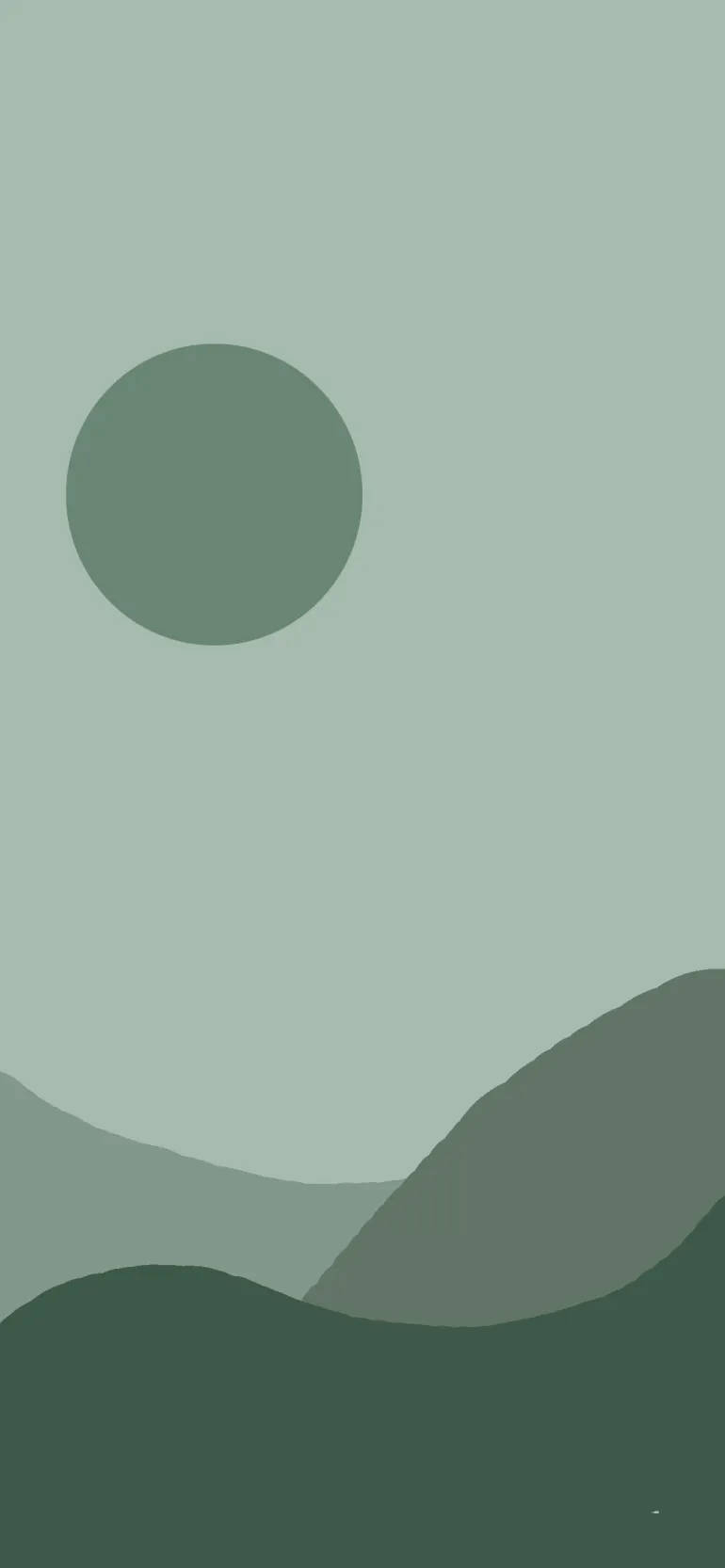Download Sage Green Simple Boho Wallpaper
