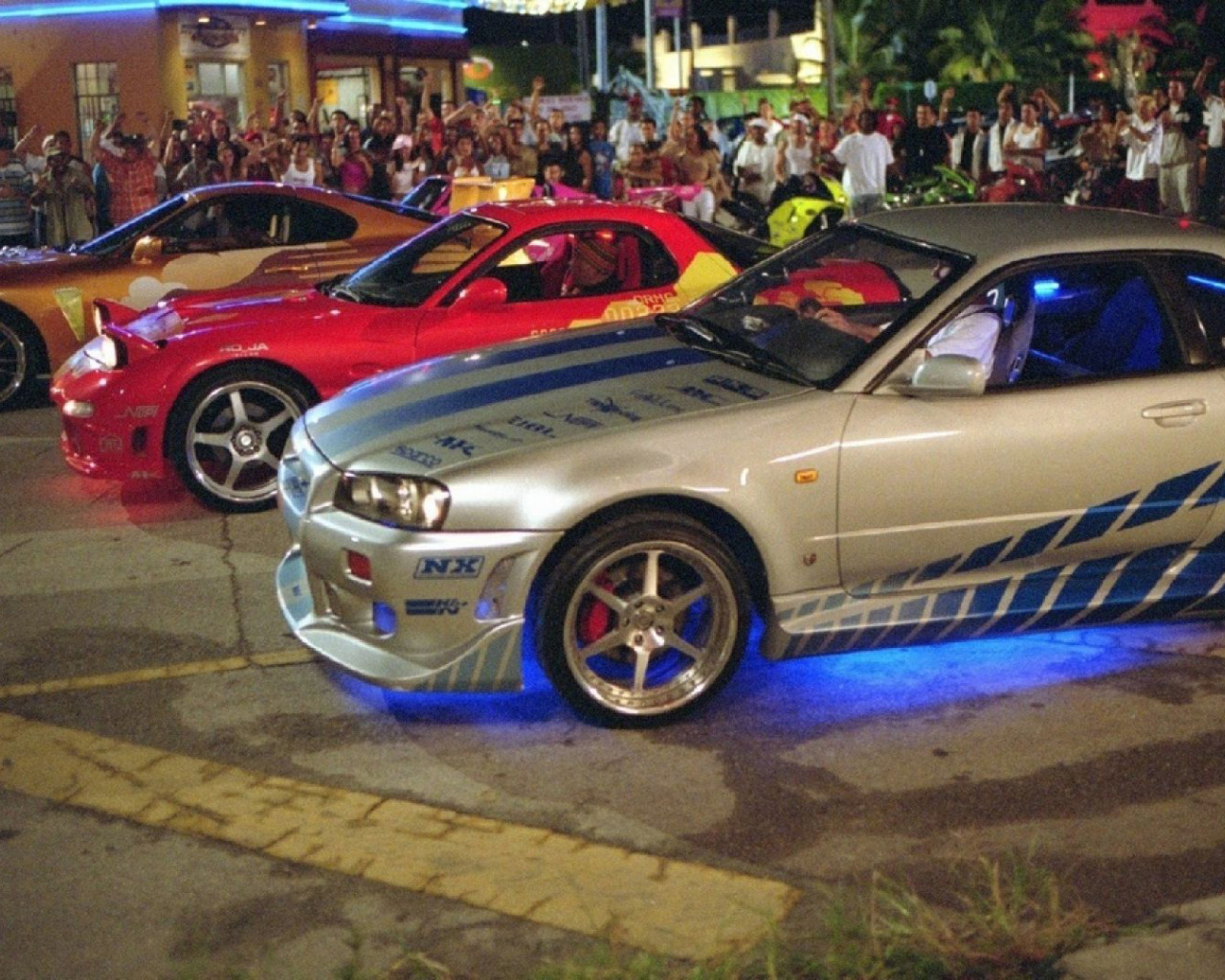 wallpaper supra, skyline, Paul Walker